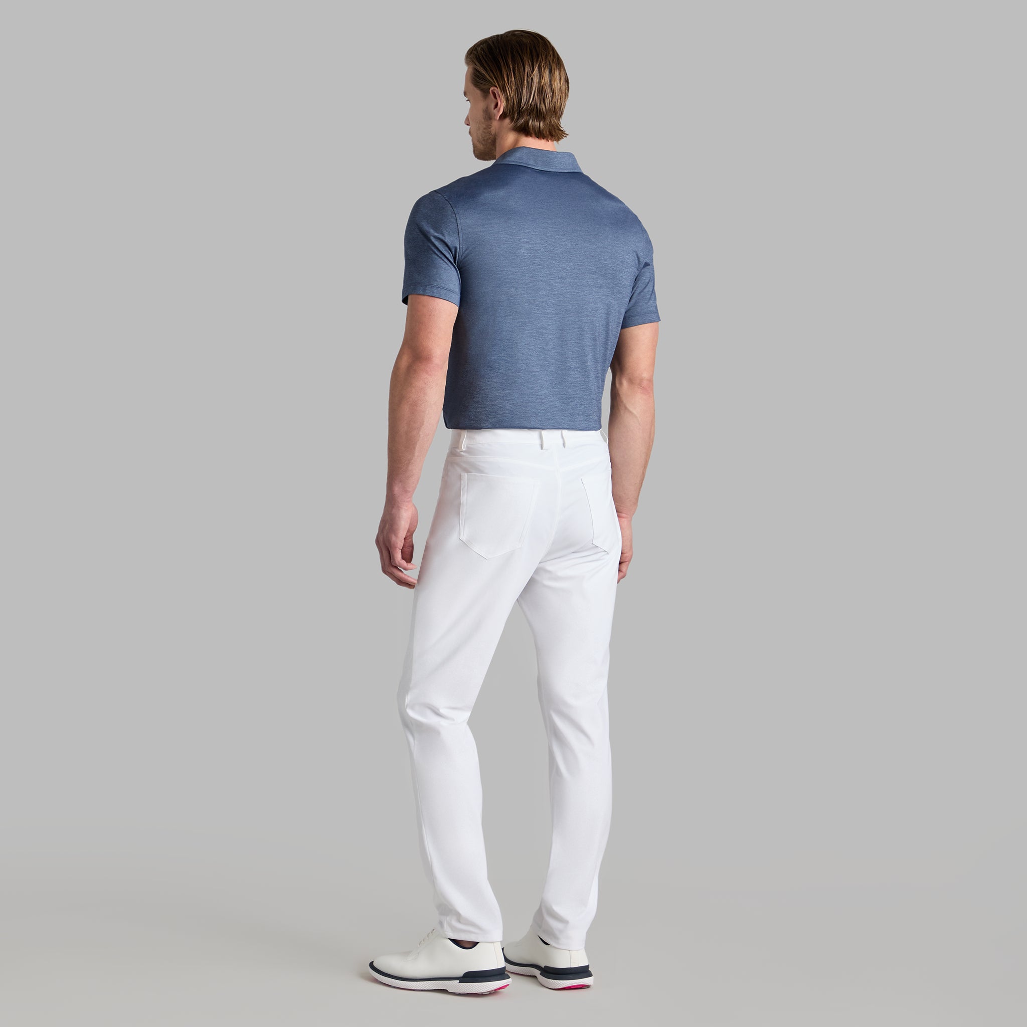 MÉLANGE ICE NYLON POLO TWILIGHT MÉLANGE