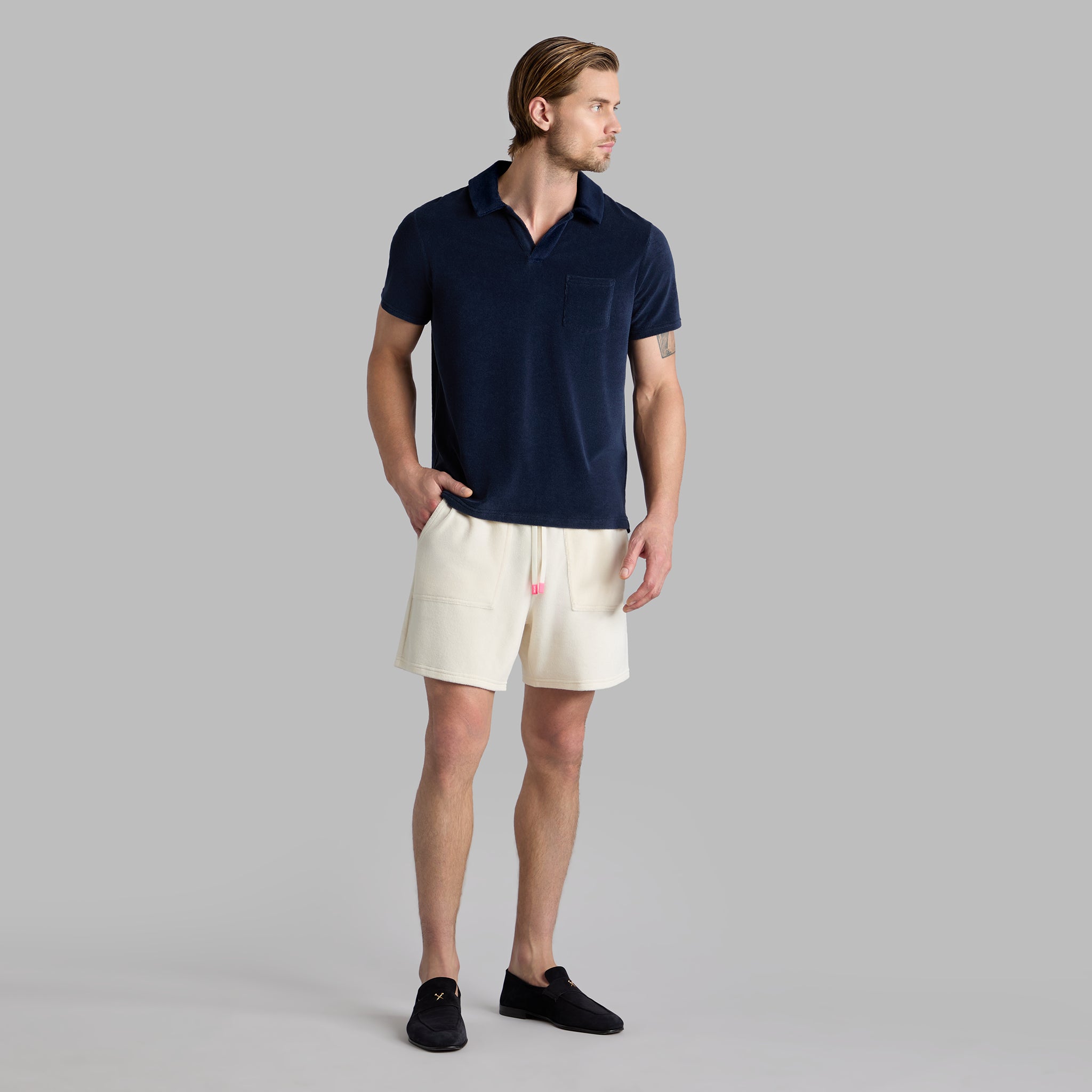 LTD RELEASE FRENCH TERRY POLO TWILIGHT