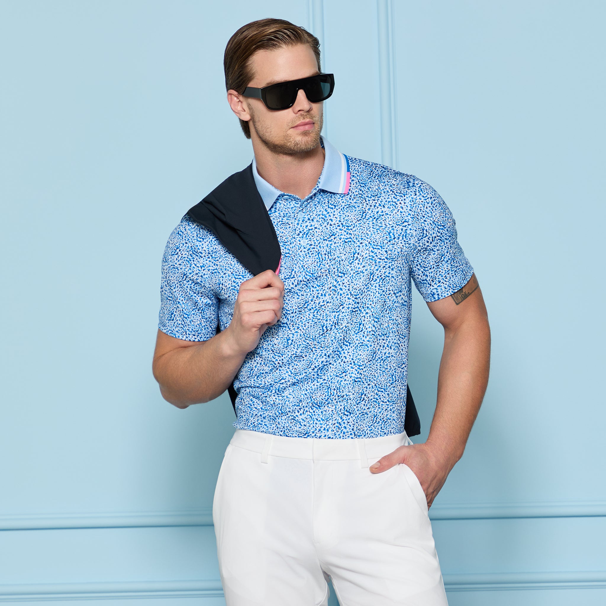 FIREWORKS TECH JERSEY POLO BAJA