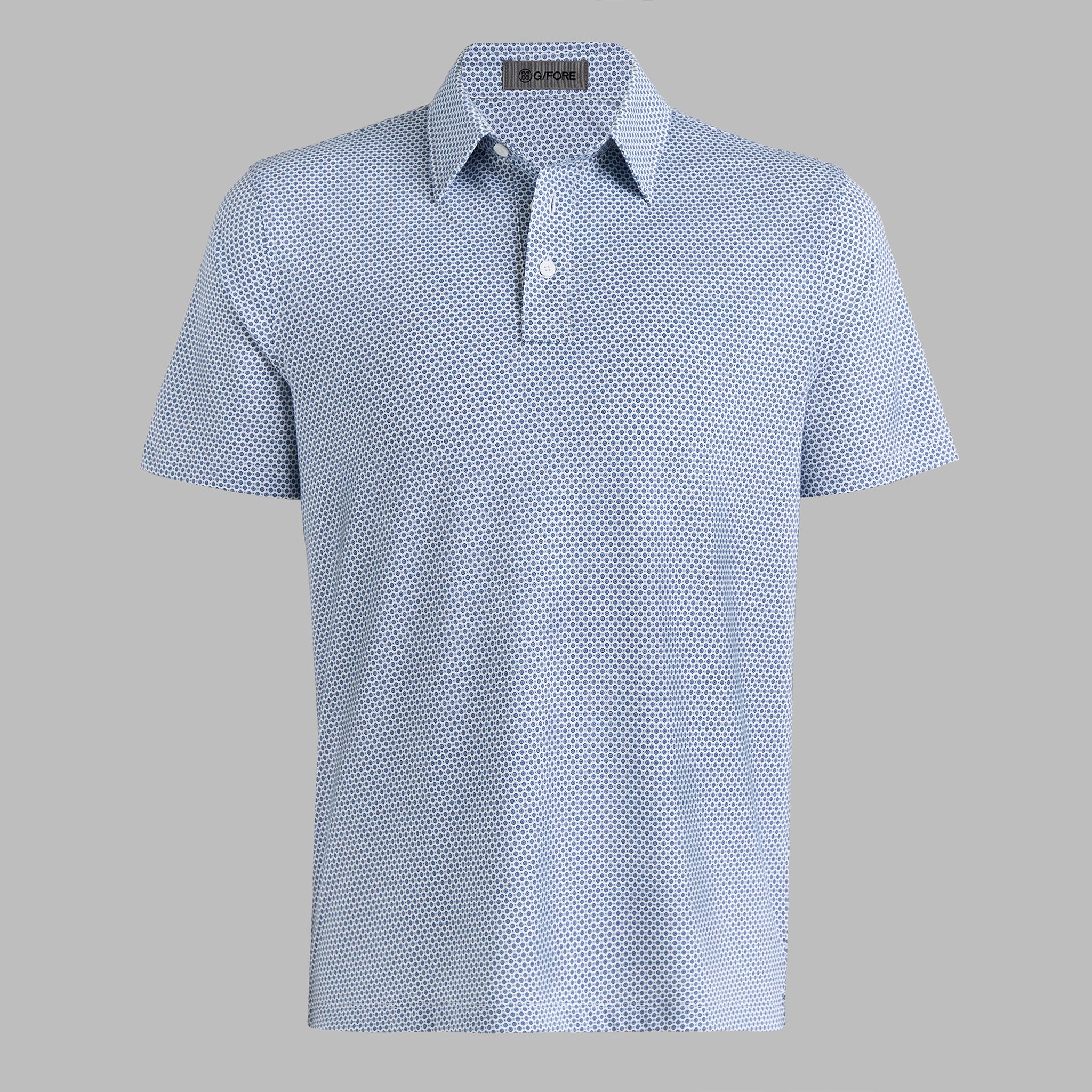 MOSAIC ALL PLAY STRETCH KNIT POLO TWILIGHT