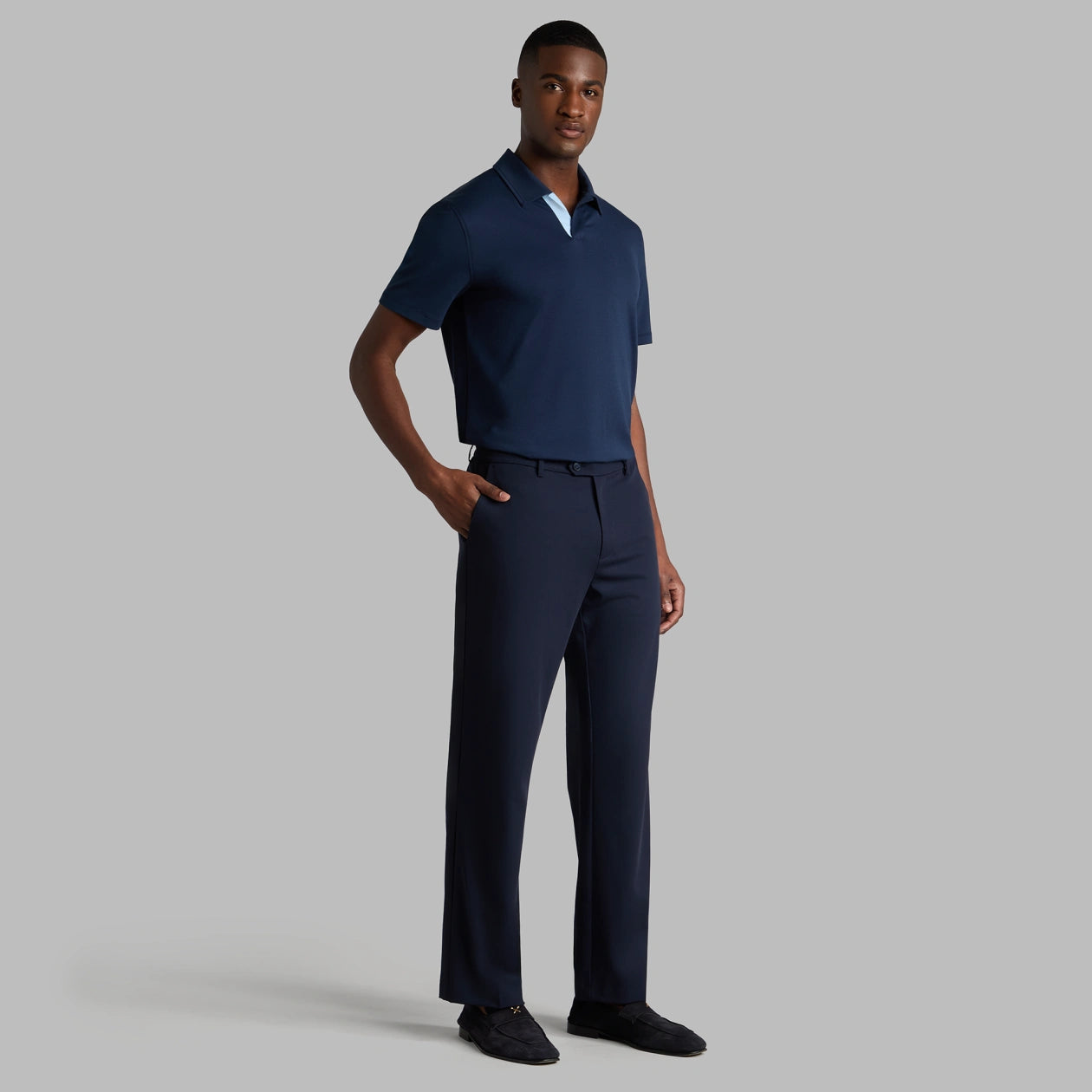 ALL PLAY JOHNNY COLLAR POLO TWILIGHT