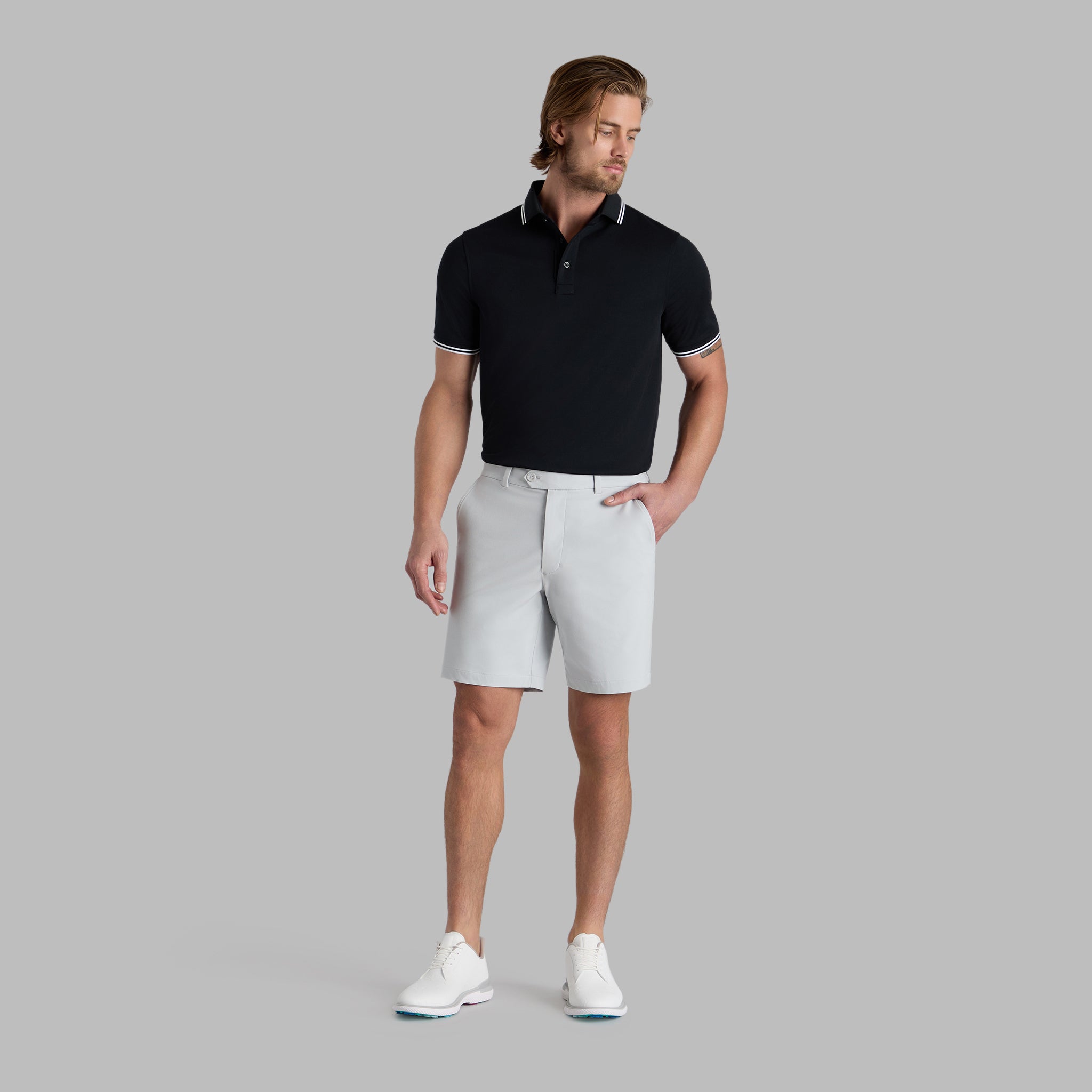 MAVERICK 4-WAY STRETCH LINED SHORT NIMBUS