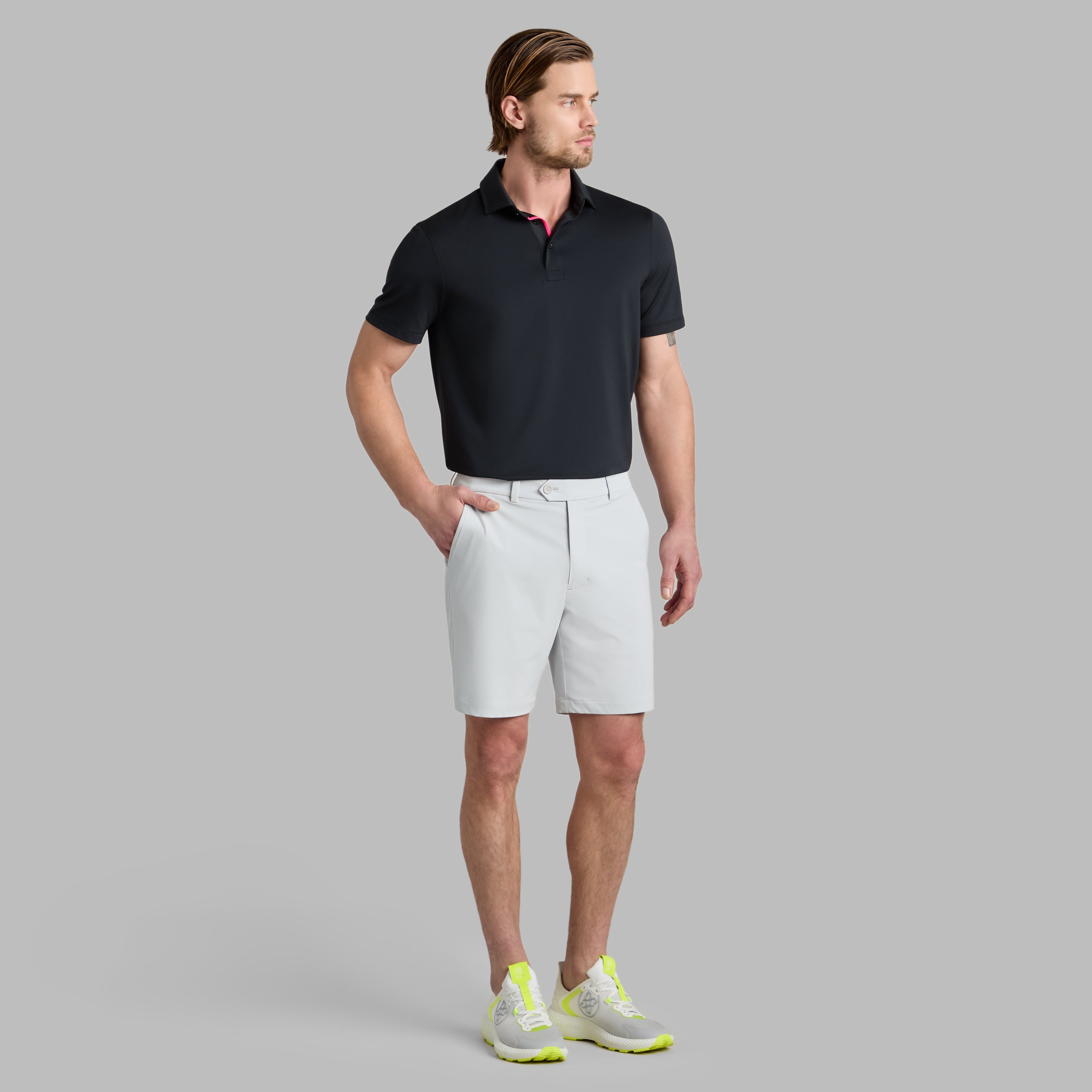 MAVERICK 4-WAY STRETCH LINED SHORT NIMBUS