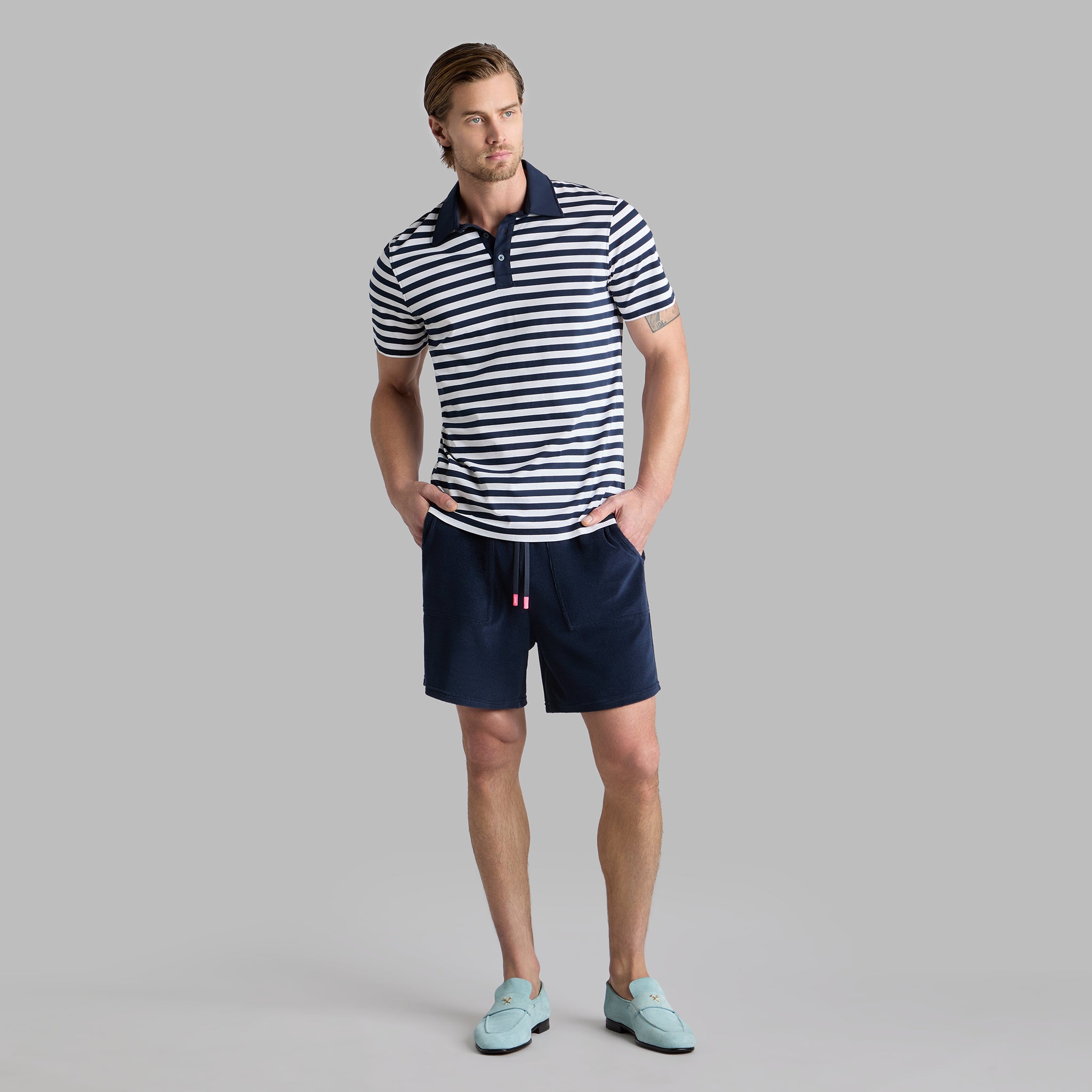 LTD RELEASE FRENCH TERRY LOUNGE SHORT TWILIGHT