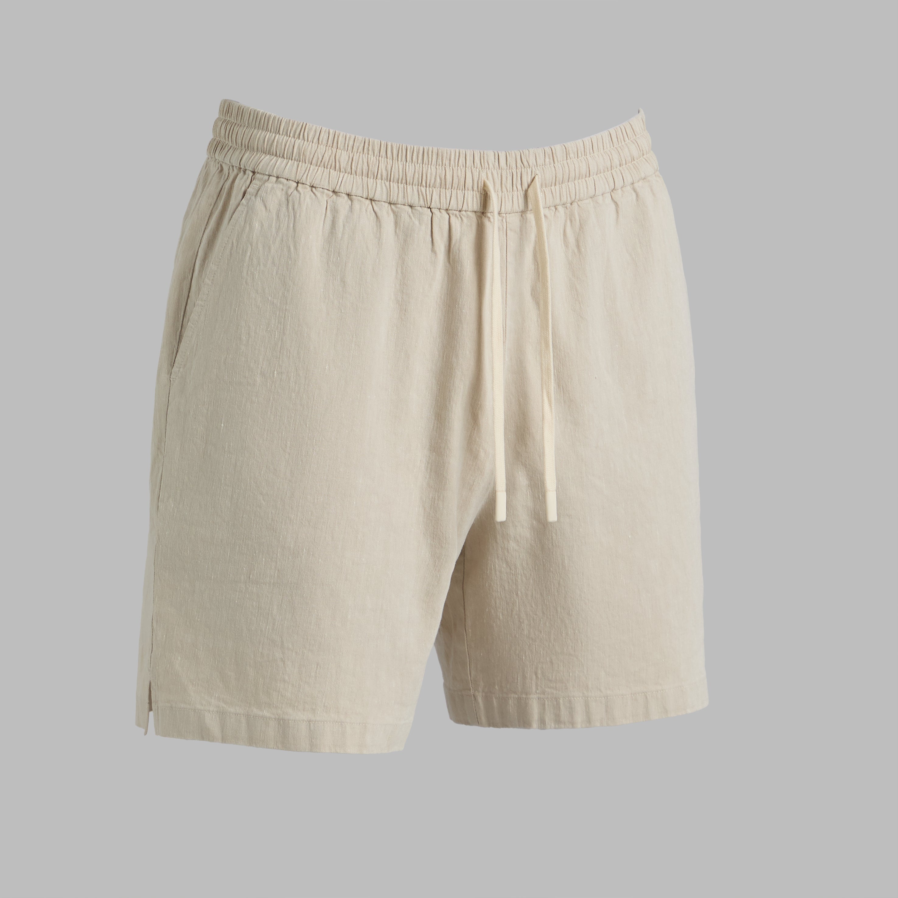Ltd Release Beachside Linen Drawstring Short Stone