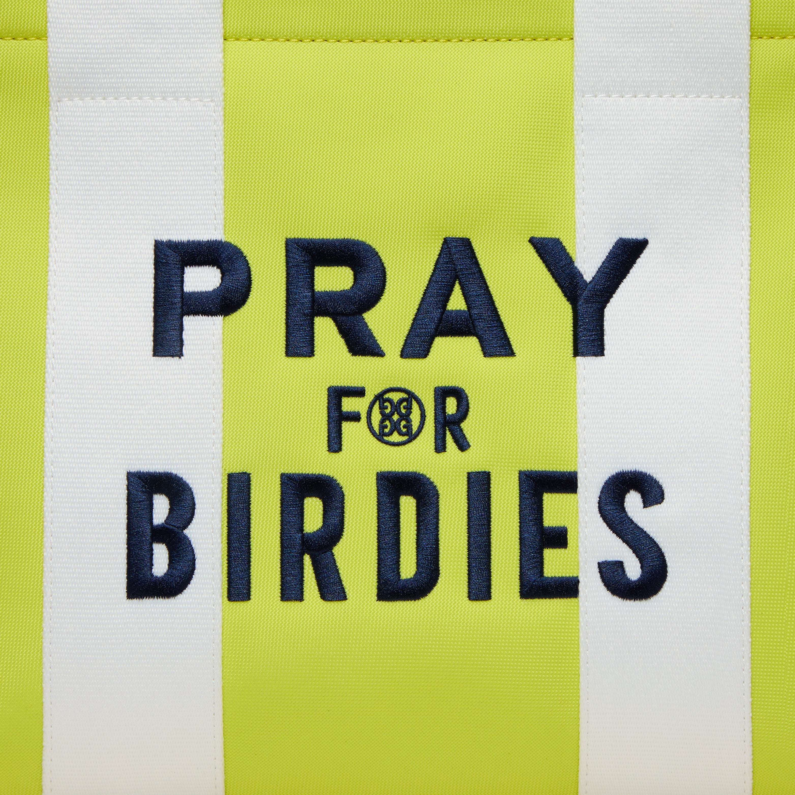 Pray For Birdies Canvas Square Bag Electric