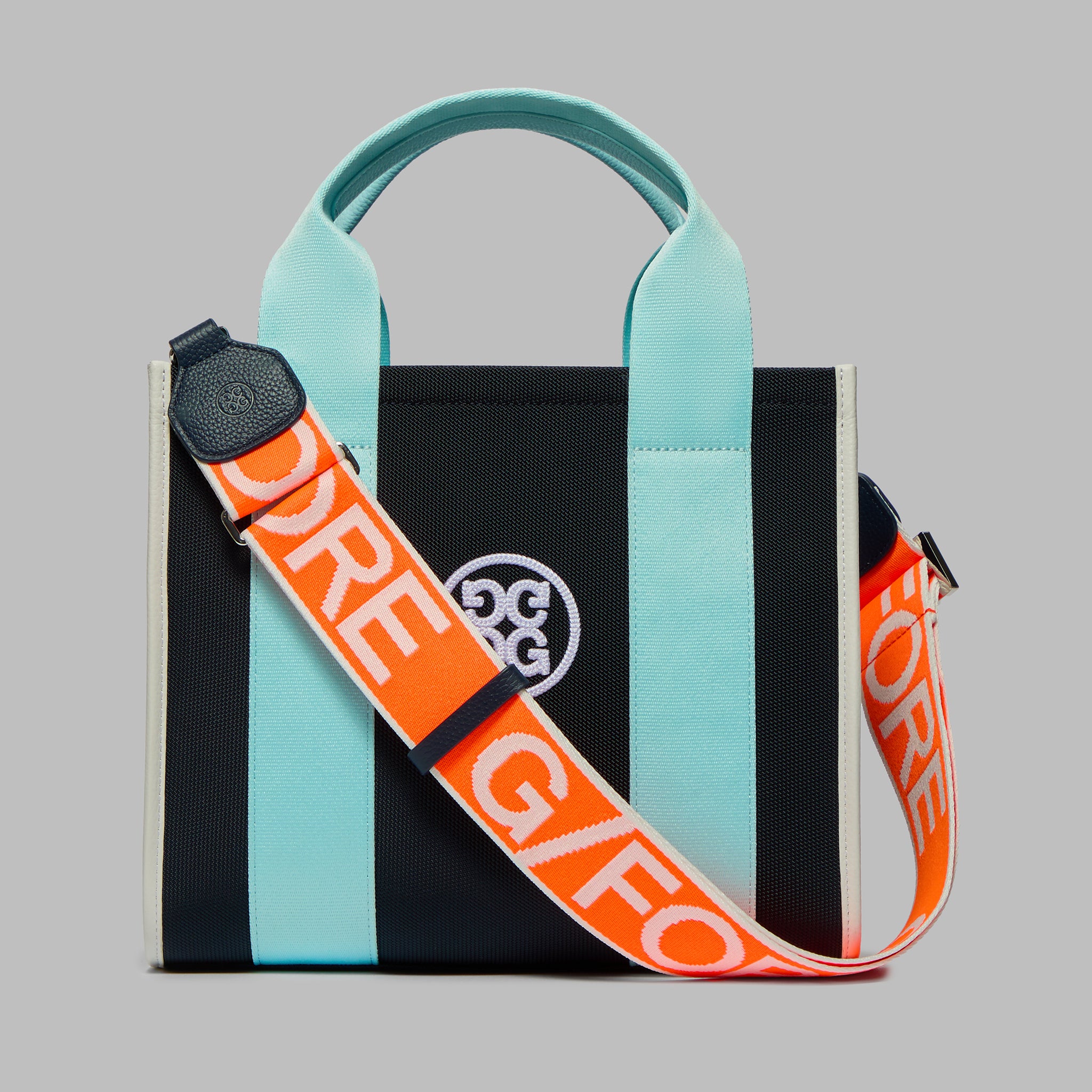 Pray For Birdies Canvas Square Bag Twilight