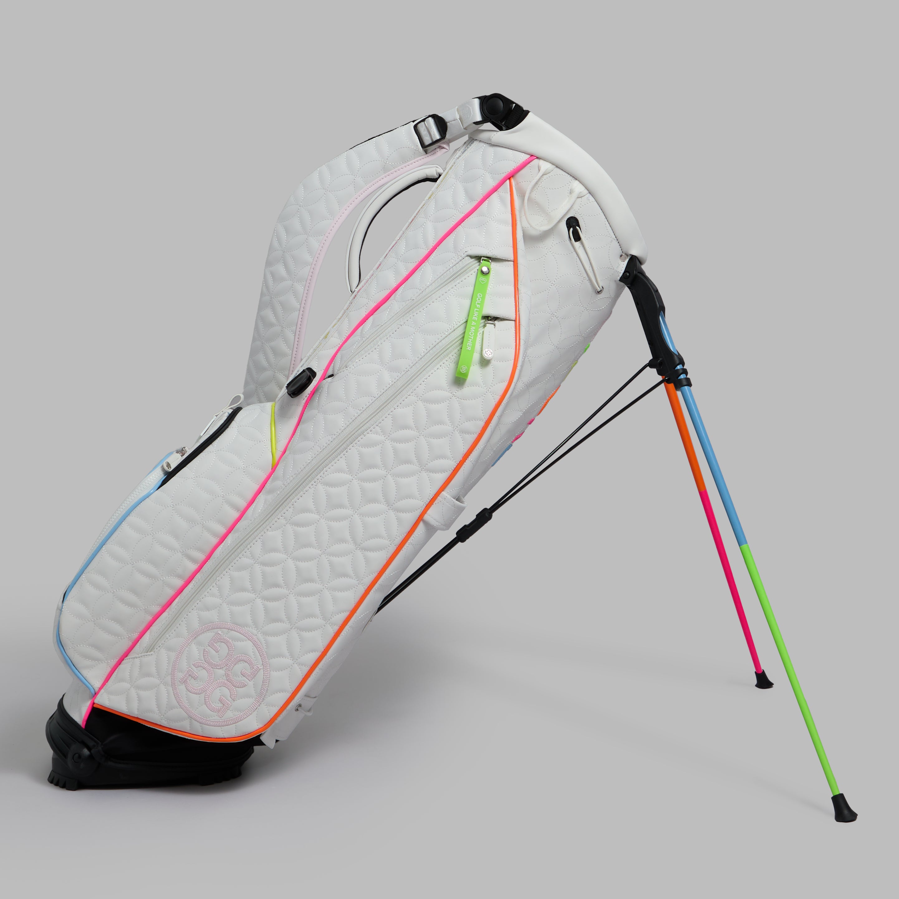 LTD RELEASE MOSAIC QUILTED DAYTONA CARRY GOLF BAG SNOW/MULTI