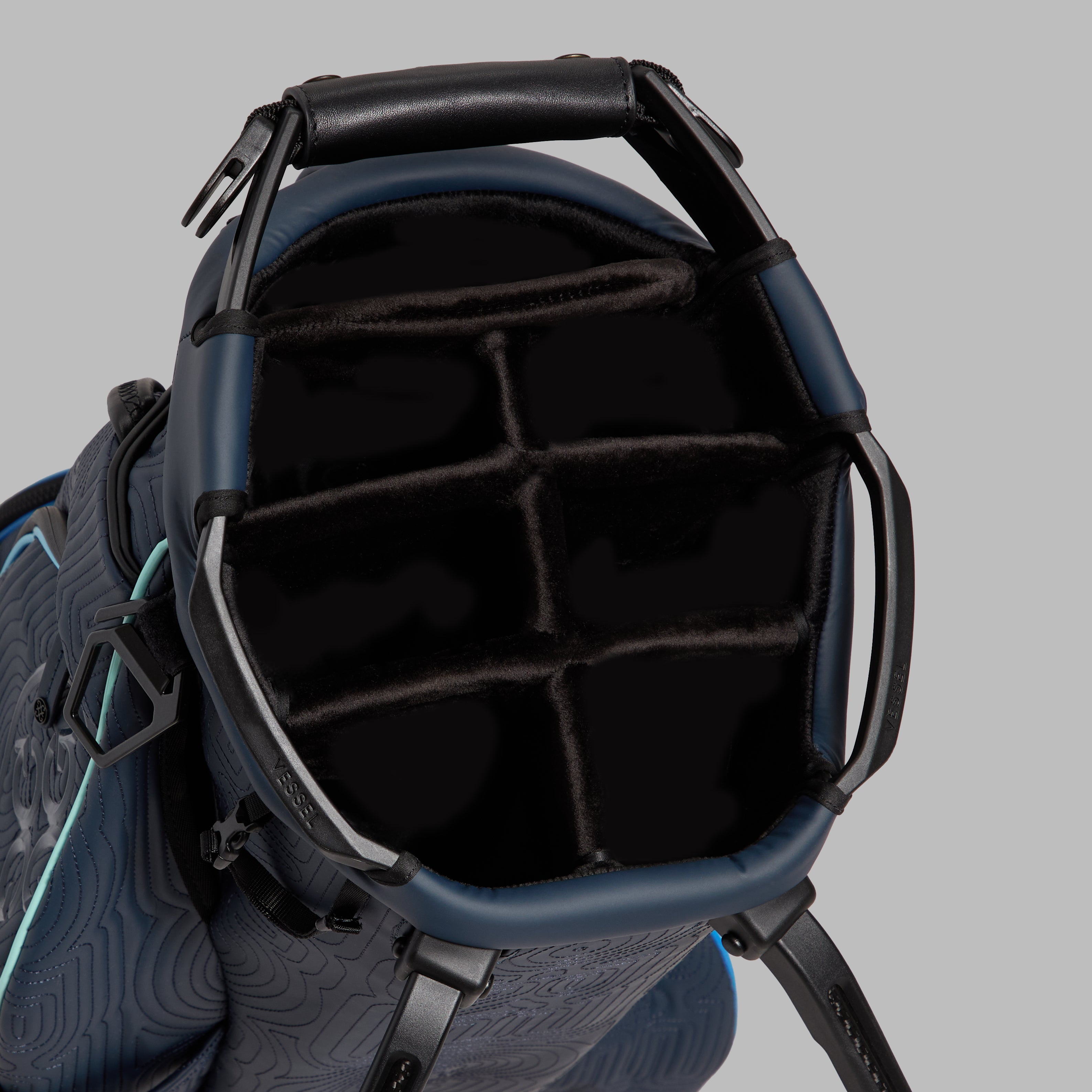Fathers Day - Trippy Quilted Transporter Tour Carry Golf Bag Twilight