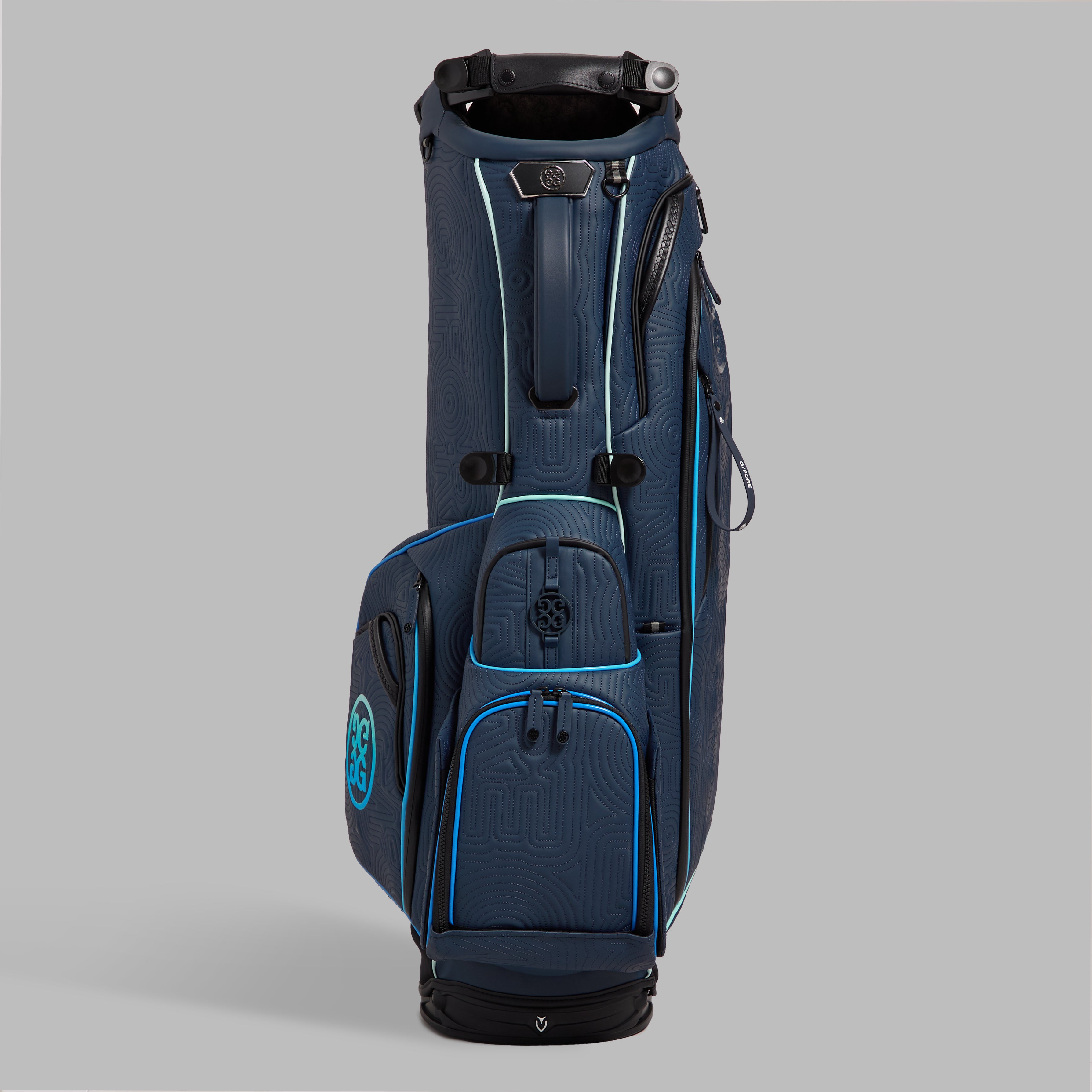 Fathers Day - Trippy Quilted Transporter Tour Carry Golf Bag Twilight