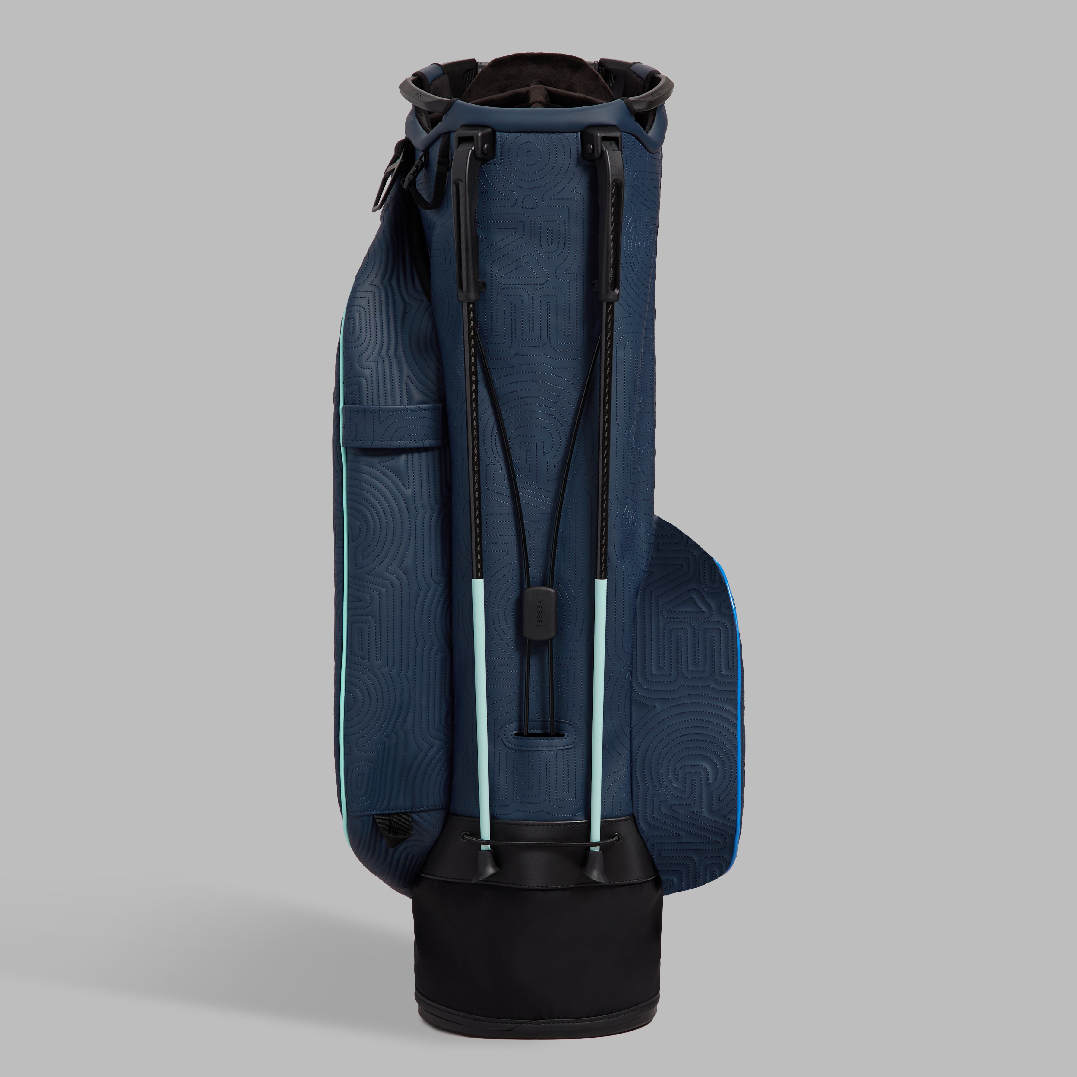 Fathers Day - Trippy Quilted Transporter Tour Carry Golf Bag Twilight