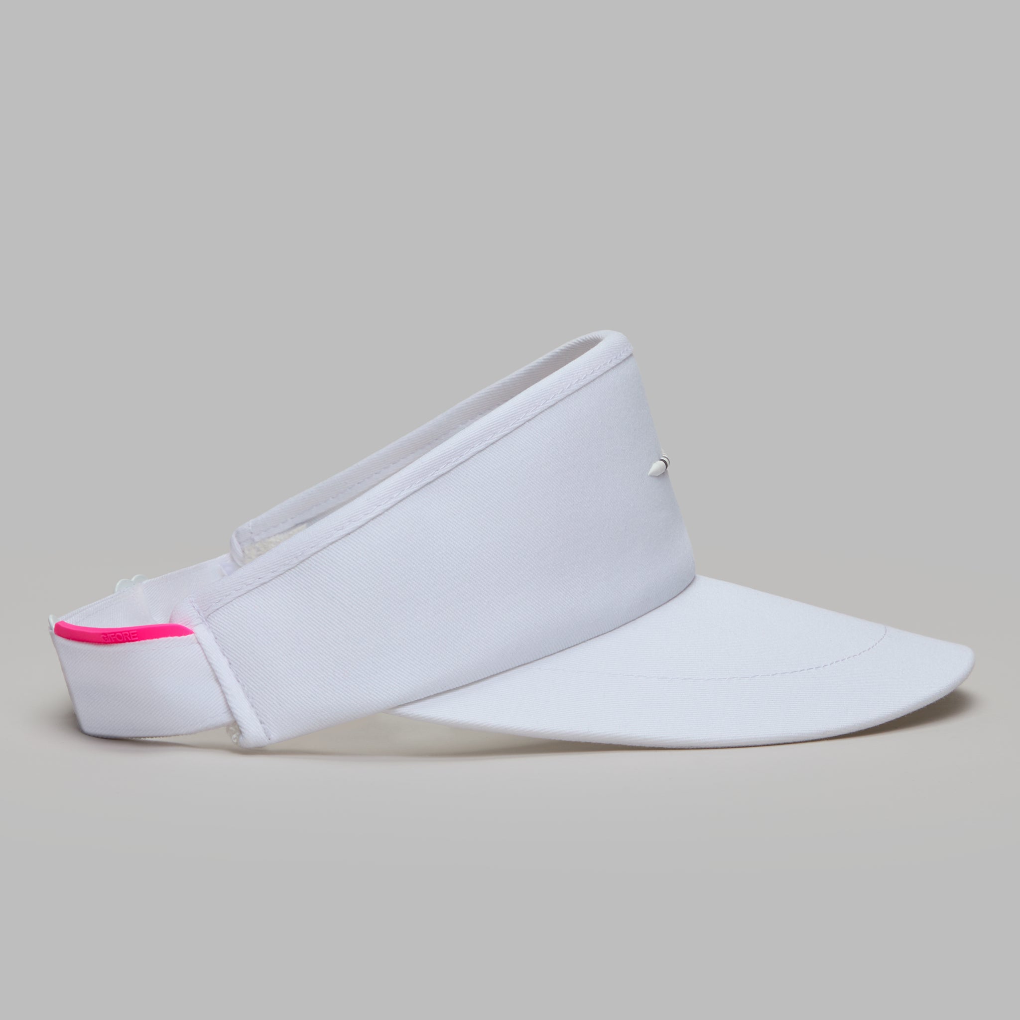 SILICONE TEE VISOR SNOW