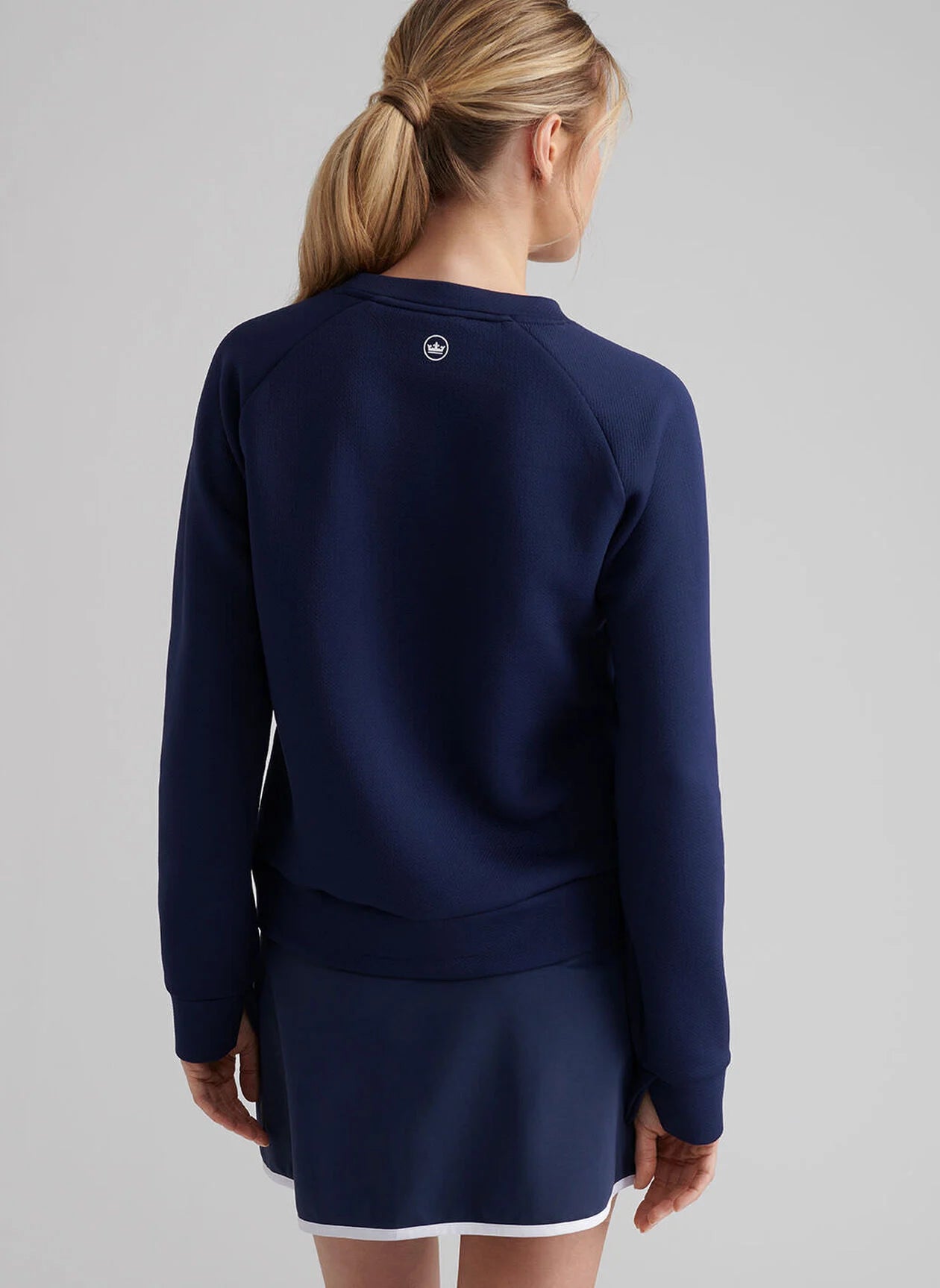 Lumi-Knit Performance Crewneck NAVY