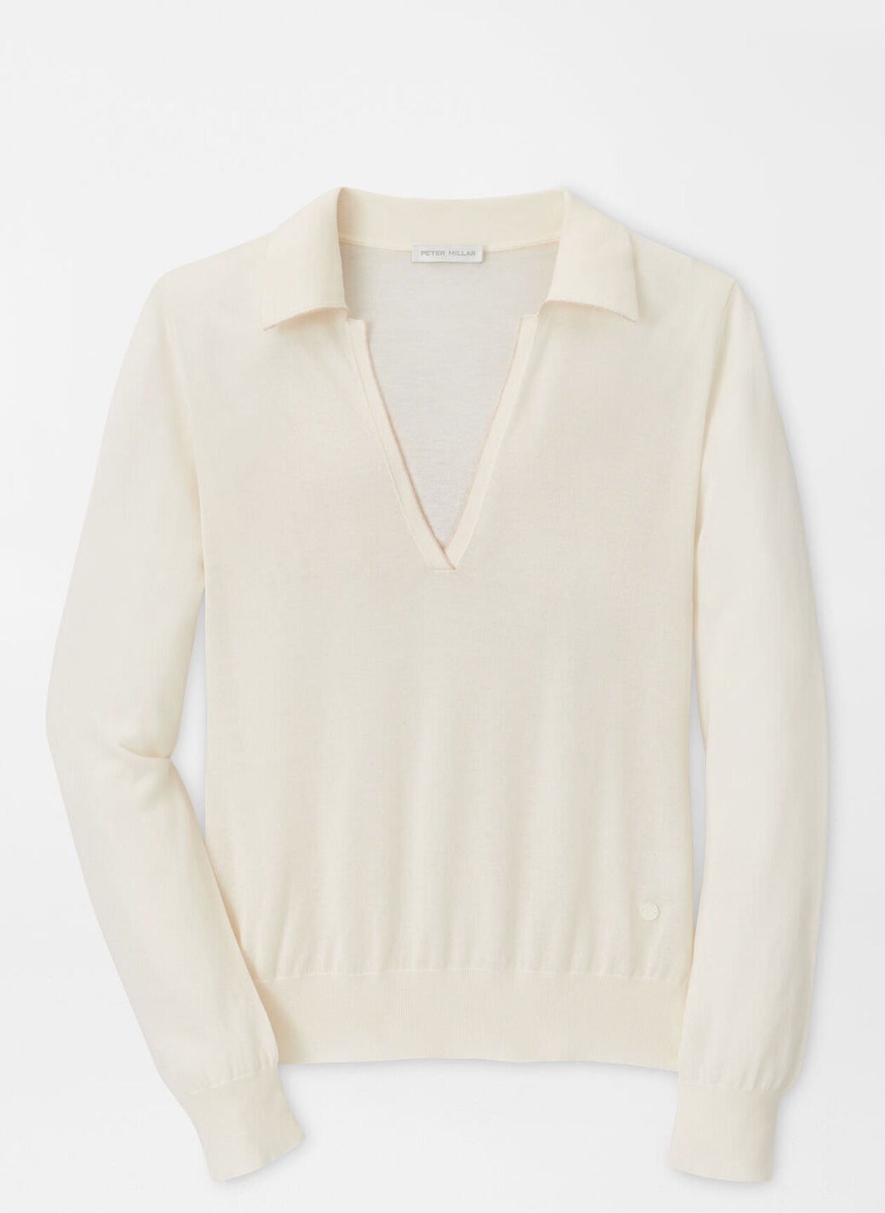 Corinne Collared Sweater IVORY