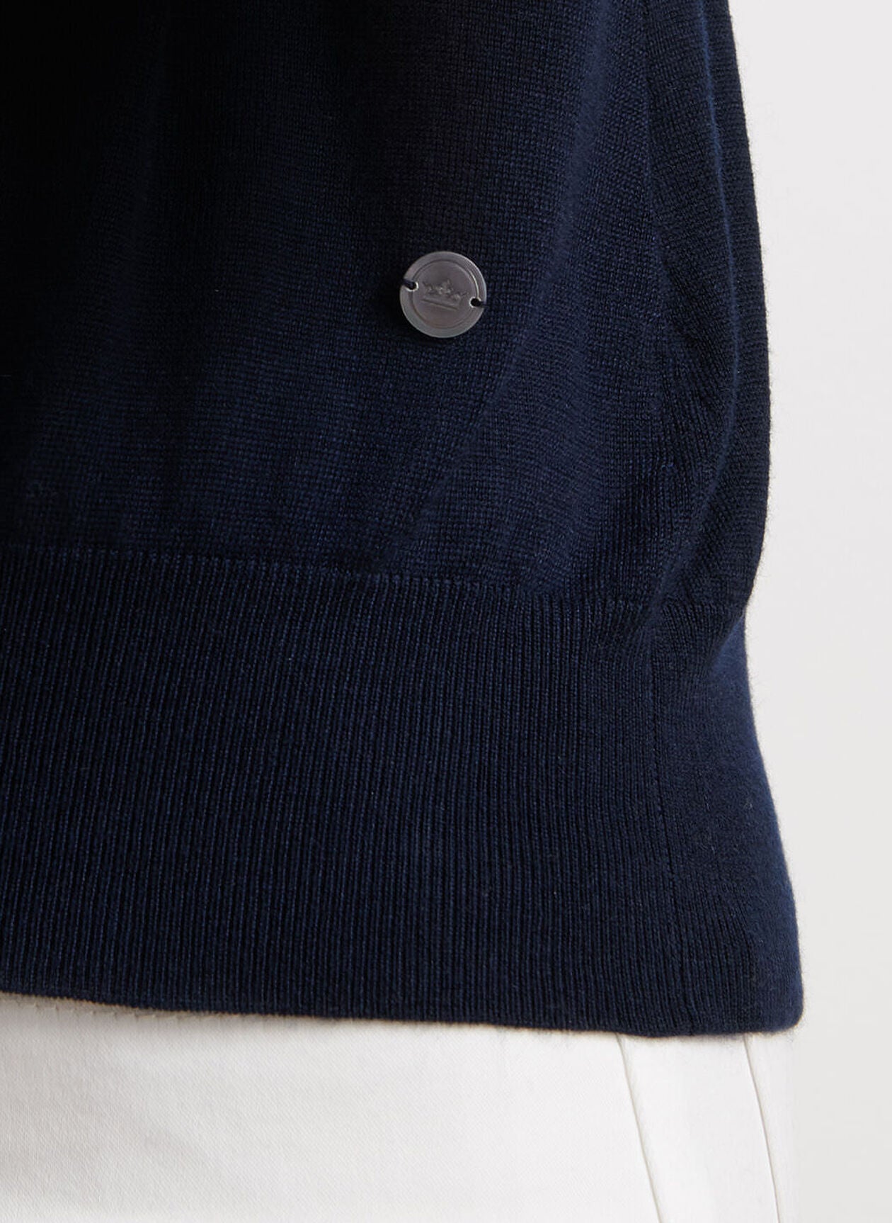 Corinne Collared Sweater NAVY