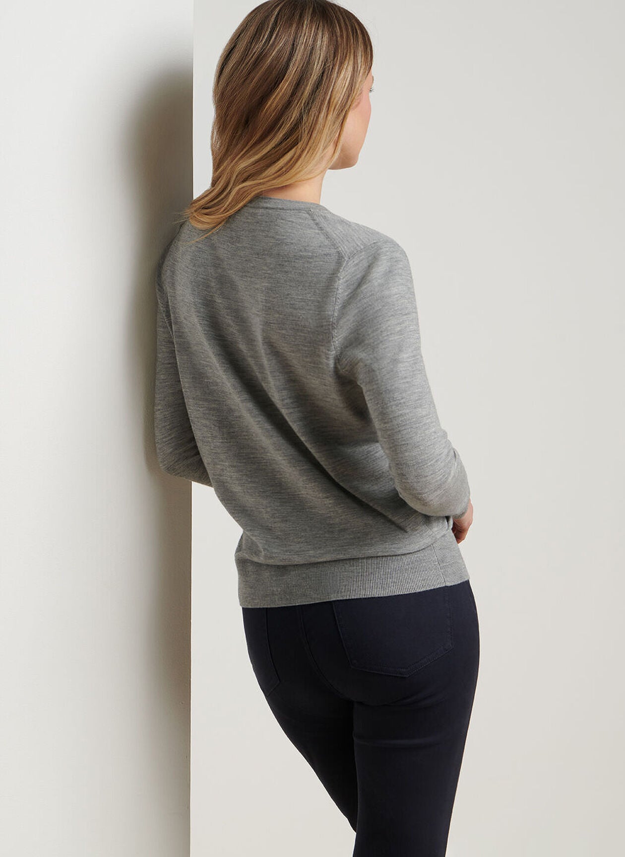 Excursionist Flex V-Neck Sweater GALE GREY