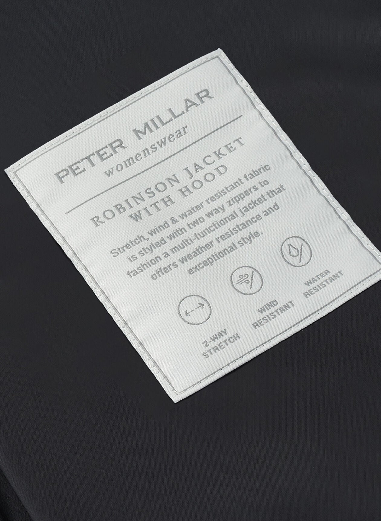 Robinson Insulated Jacket With Hood BLACK