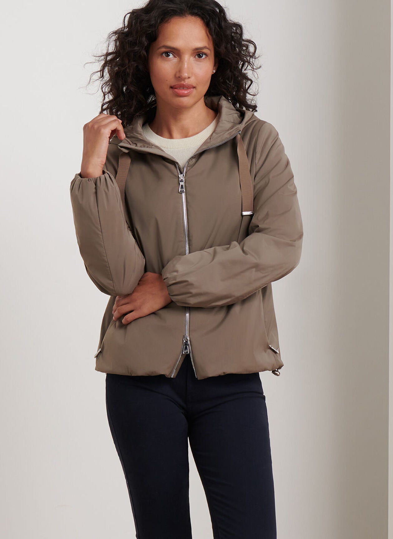 Robinson Insulated Jacket With Hood FALLEN LEAF