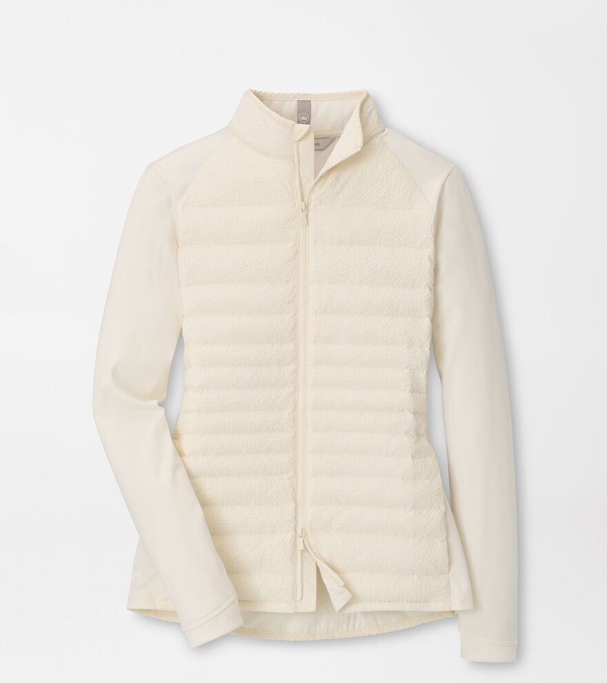 Merge Seersucker Hybrid Jacket Ivory