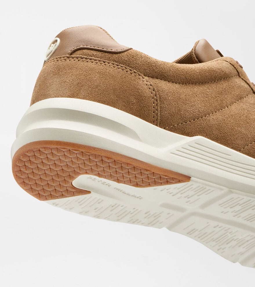 Journeyman Suede Sneaker Dark Jute