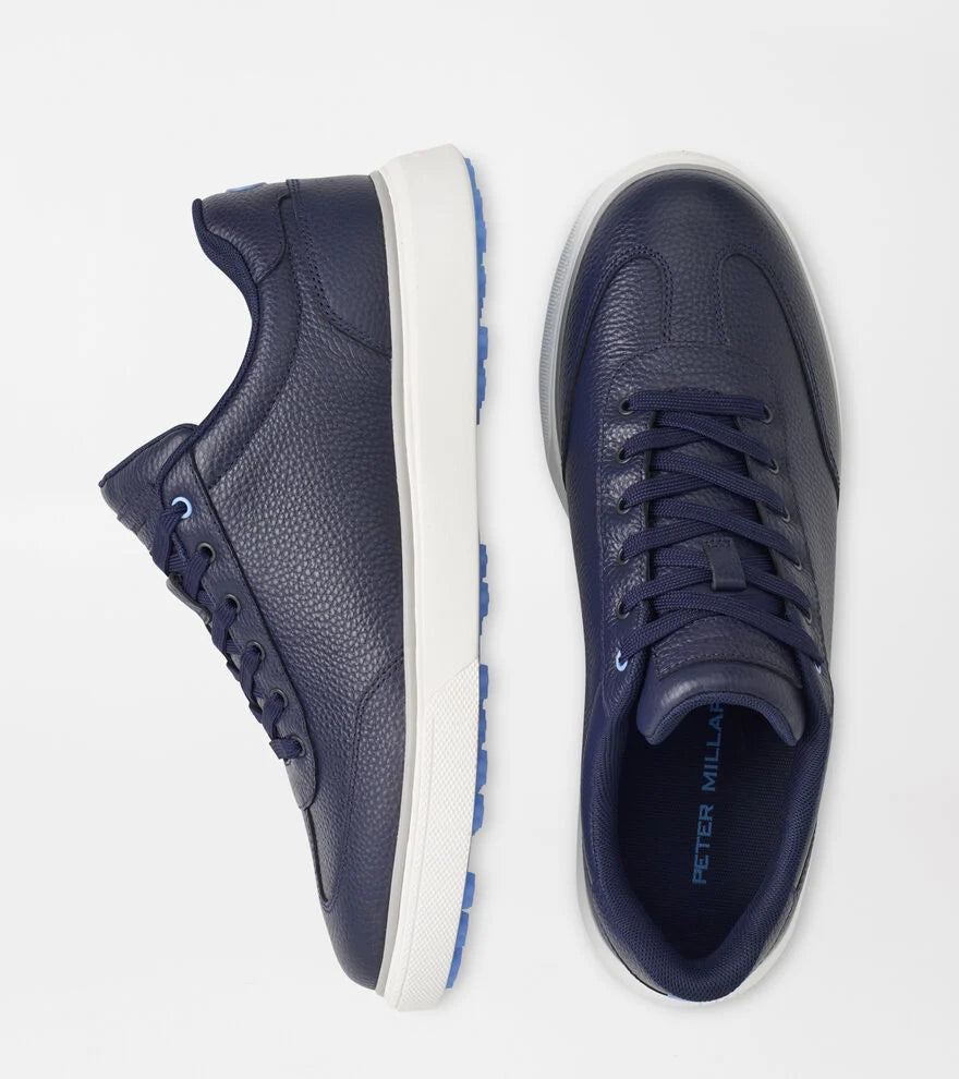 DRIFT LEATHER HYBRID COURSE SHOE NAVY