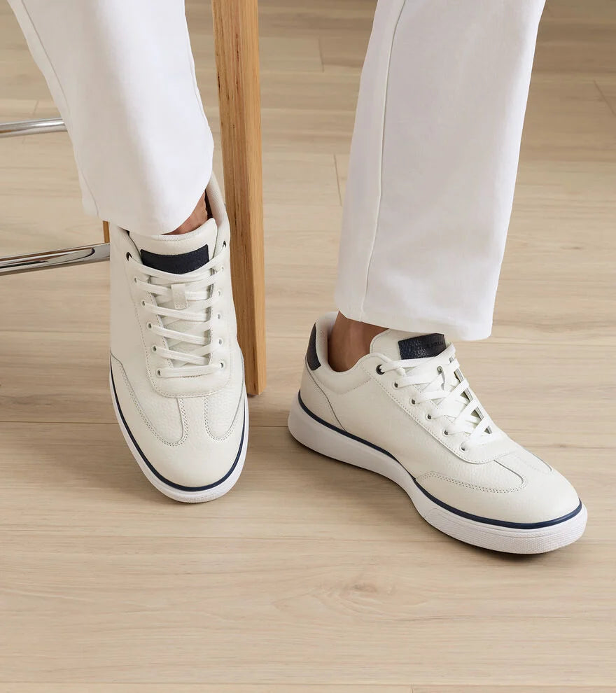 DRIFT LEATHER HYBRID COURSE SHOE WHITE
