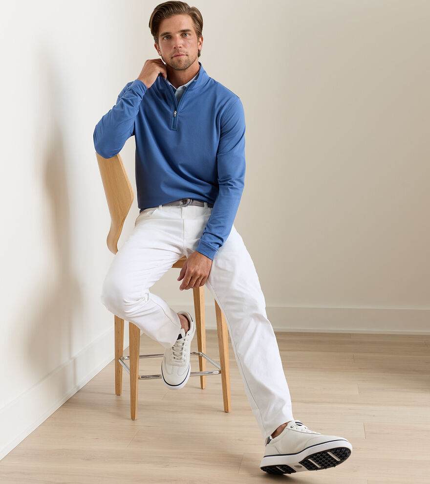DRIFT LEATHER HYBRID COURSE SHOE WHITE