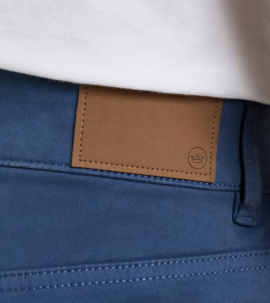 Signature Sateen Five-Pocket Pant Navy