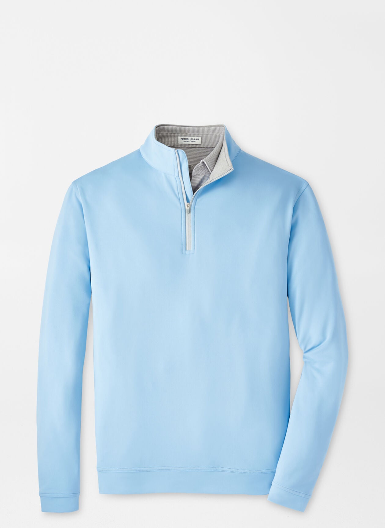 PERTH PERFORMANCE QUARTER-ZIP COTTAGE BLUE