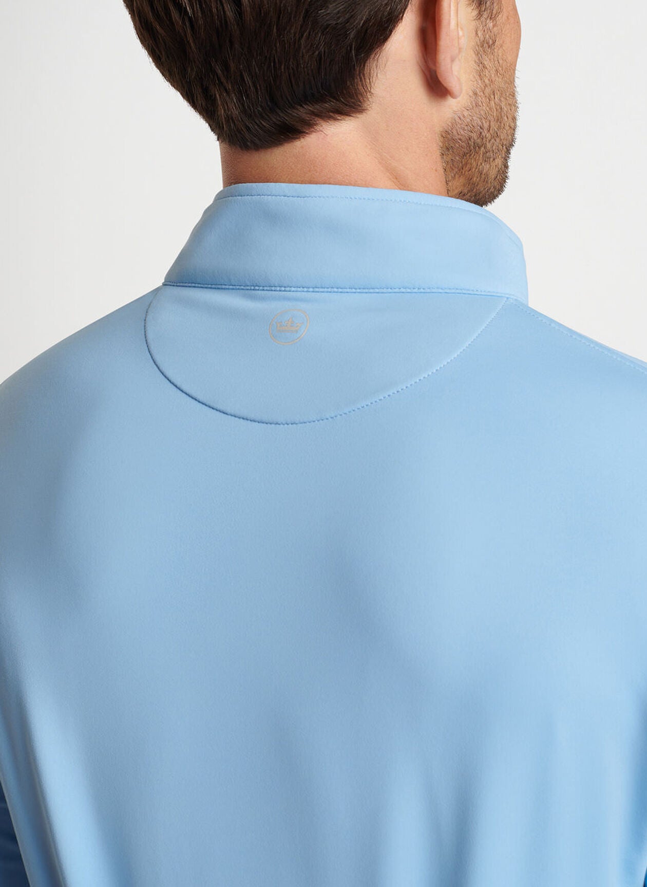 PERTH PERFORMANCE QUARTER-ZIP COTTAGE BLUE