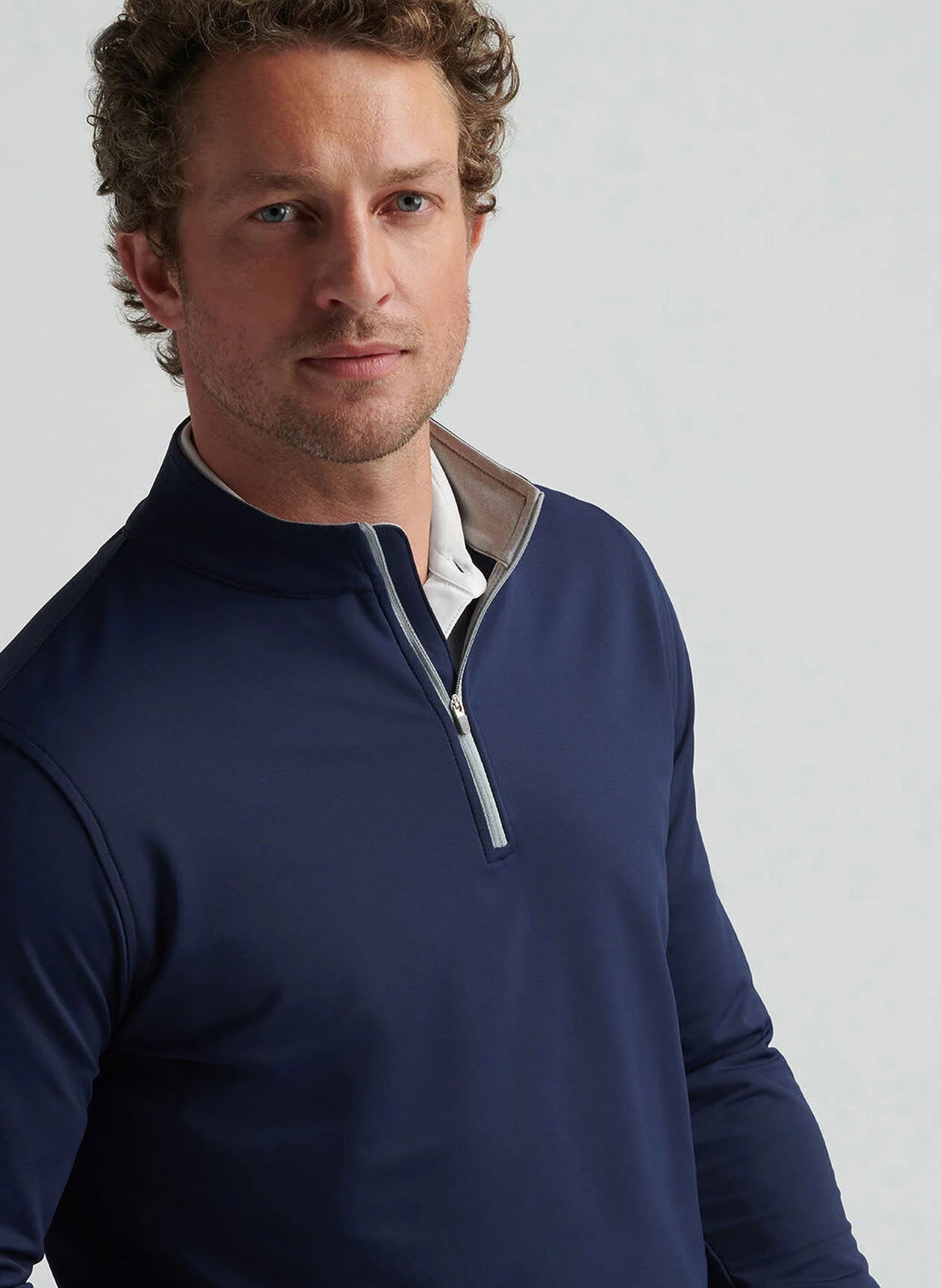 PERTH PERFORMANCE QUARTER-ZIP NAVY