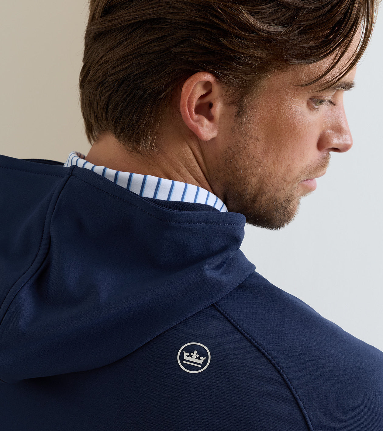 Pine Performance Hoodie Navy