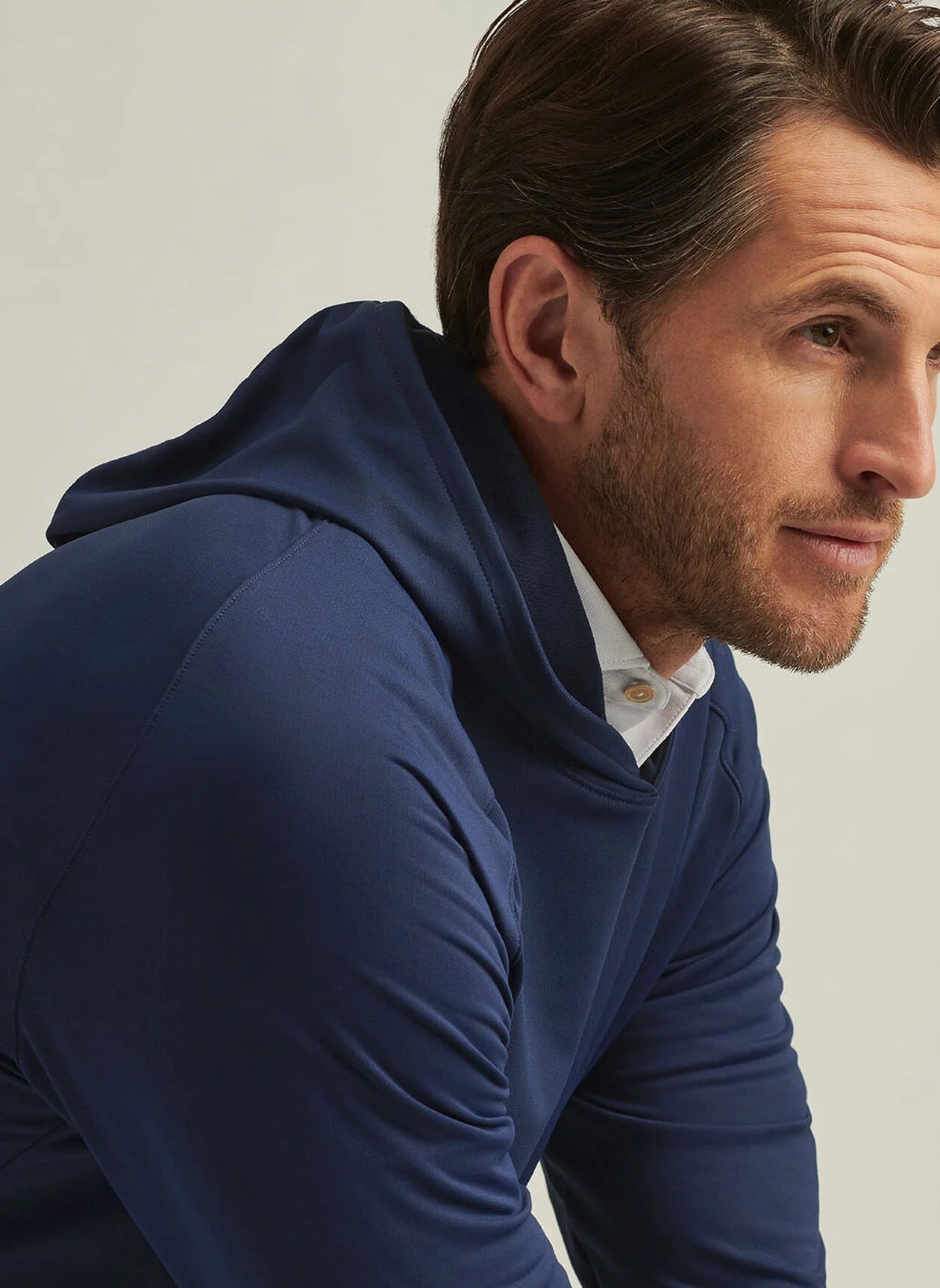 PINE PERFORMANCE HOODIE NAVY
