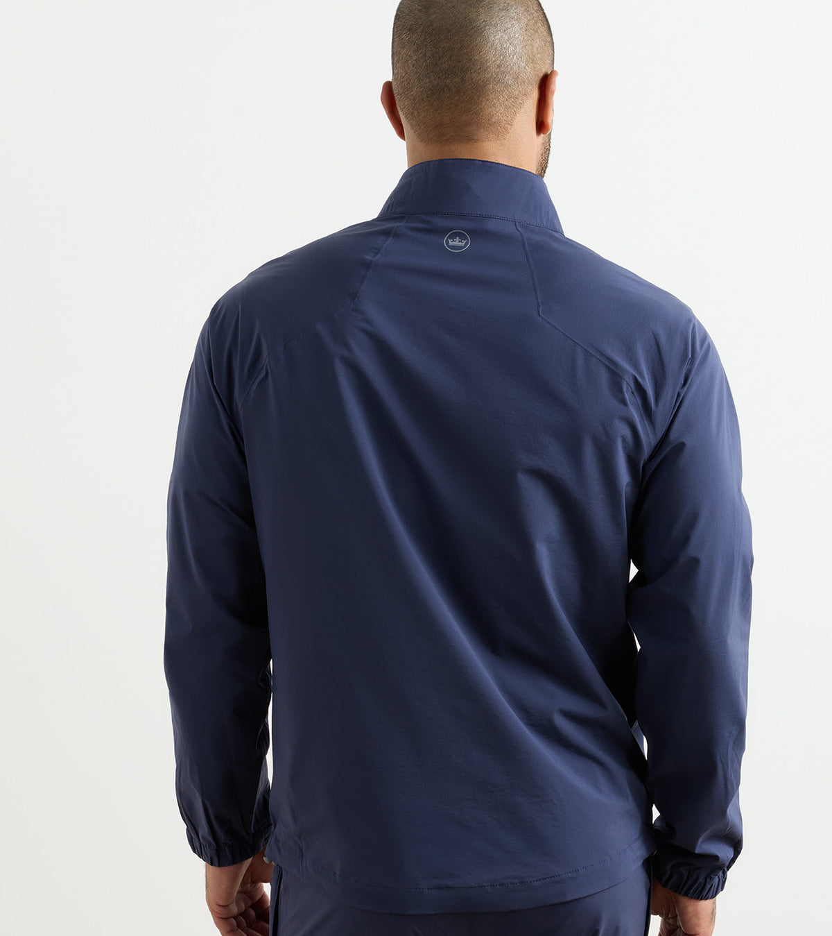 Shield Half-Zip Rain Shell Navy