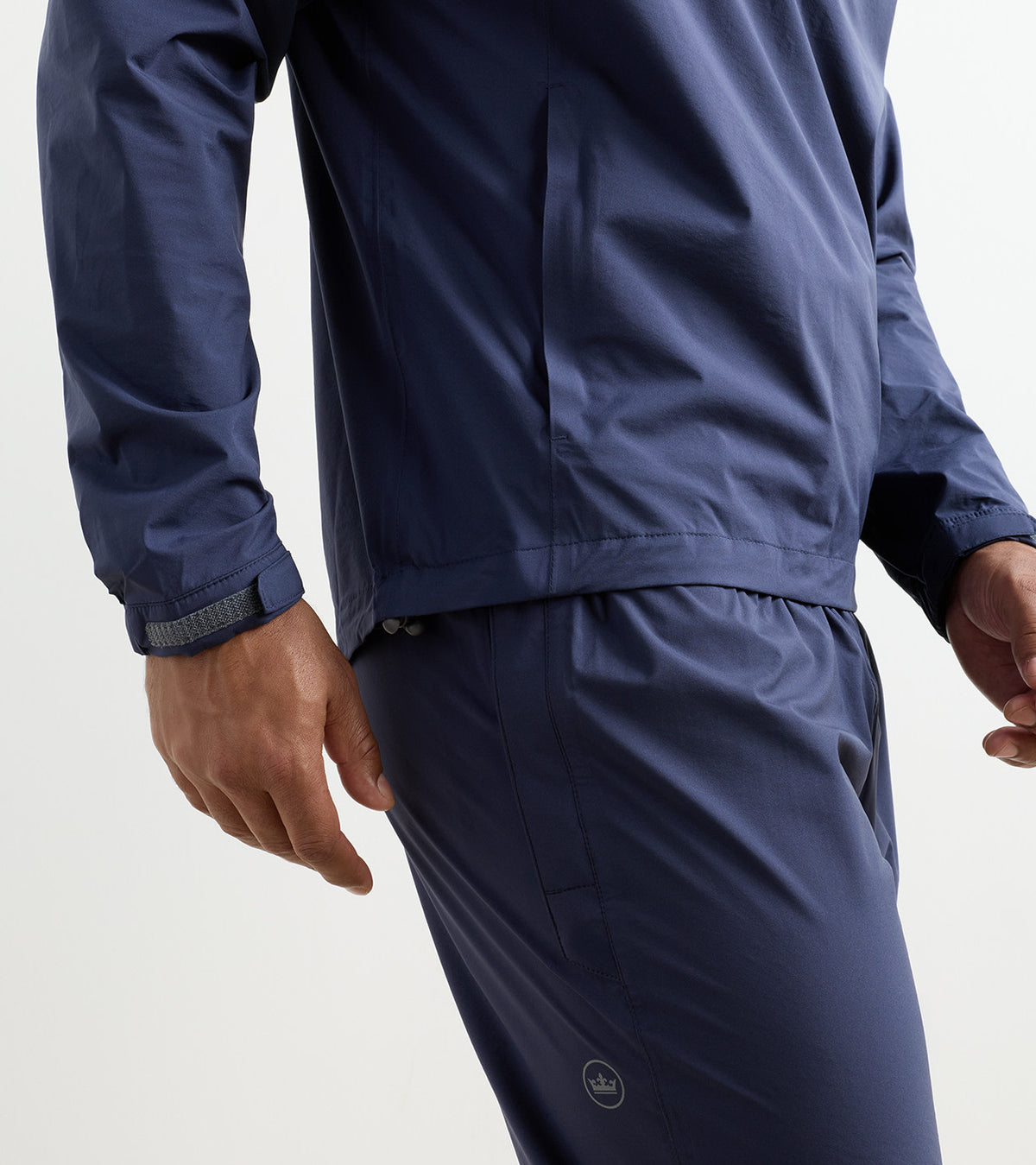 Shield Half-Zip Rain Shell Navy