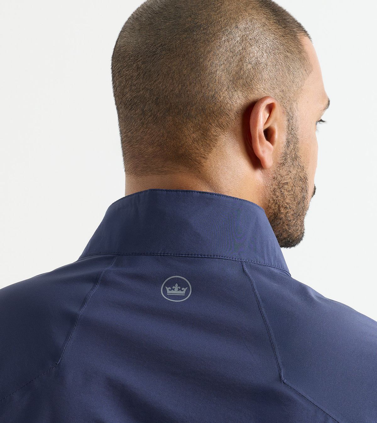 Shield Half-Zip Rain Shell Navy