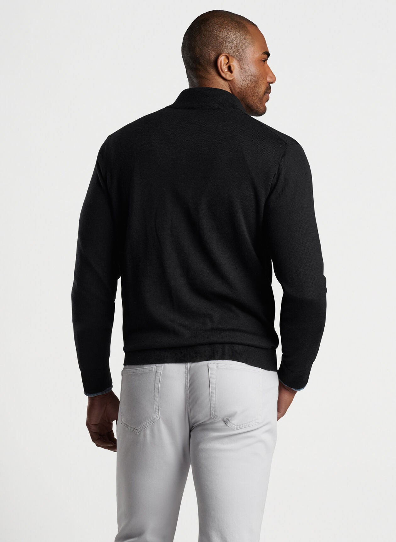 AUTUMN CREST QUARTER ZIP BLACK