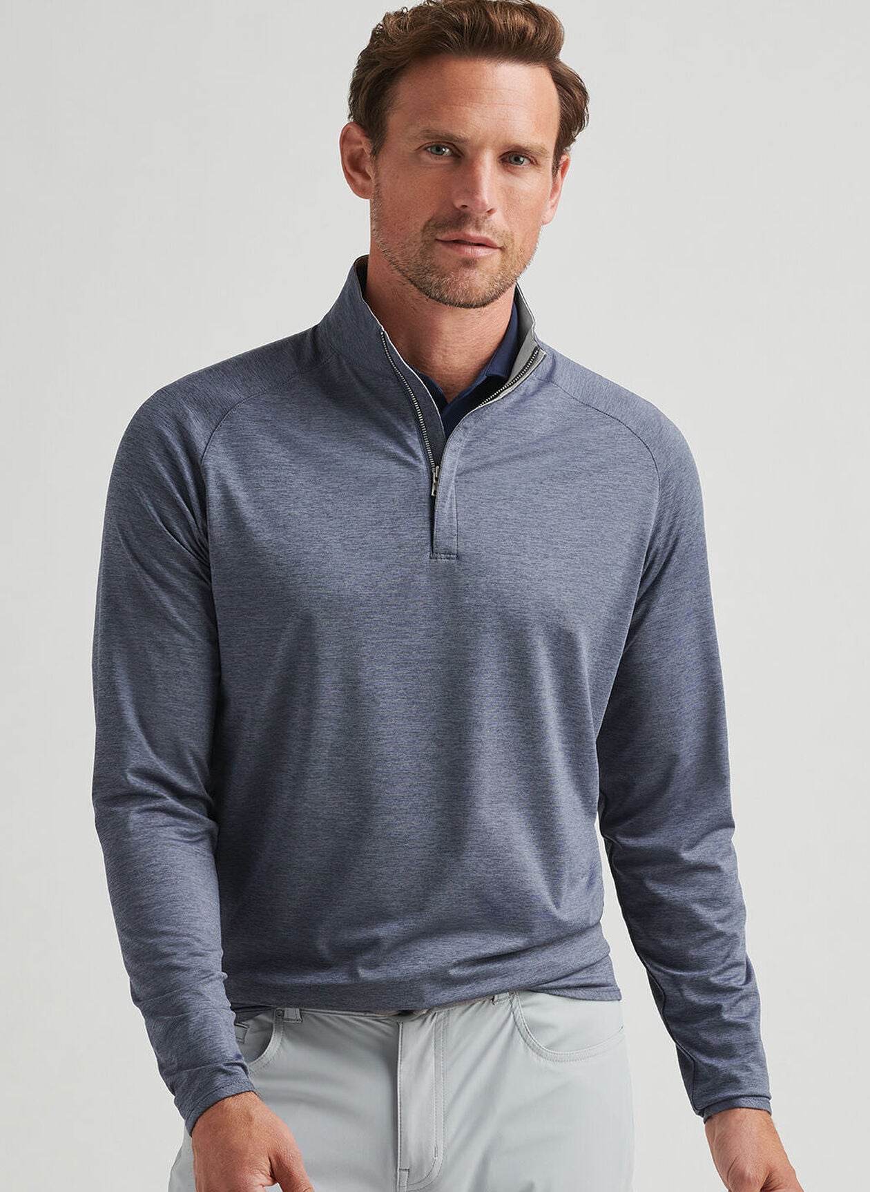 Stealth Performance Quarter-Zip Steel