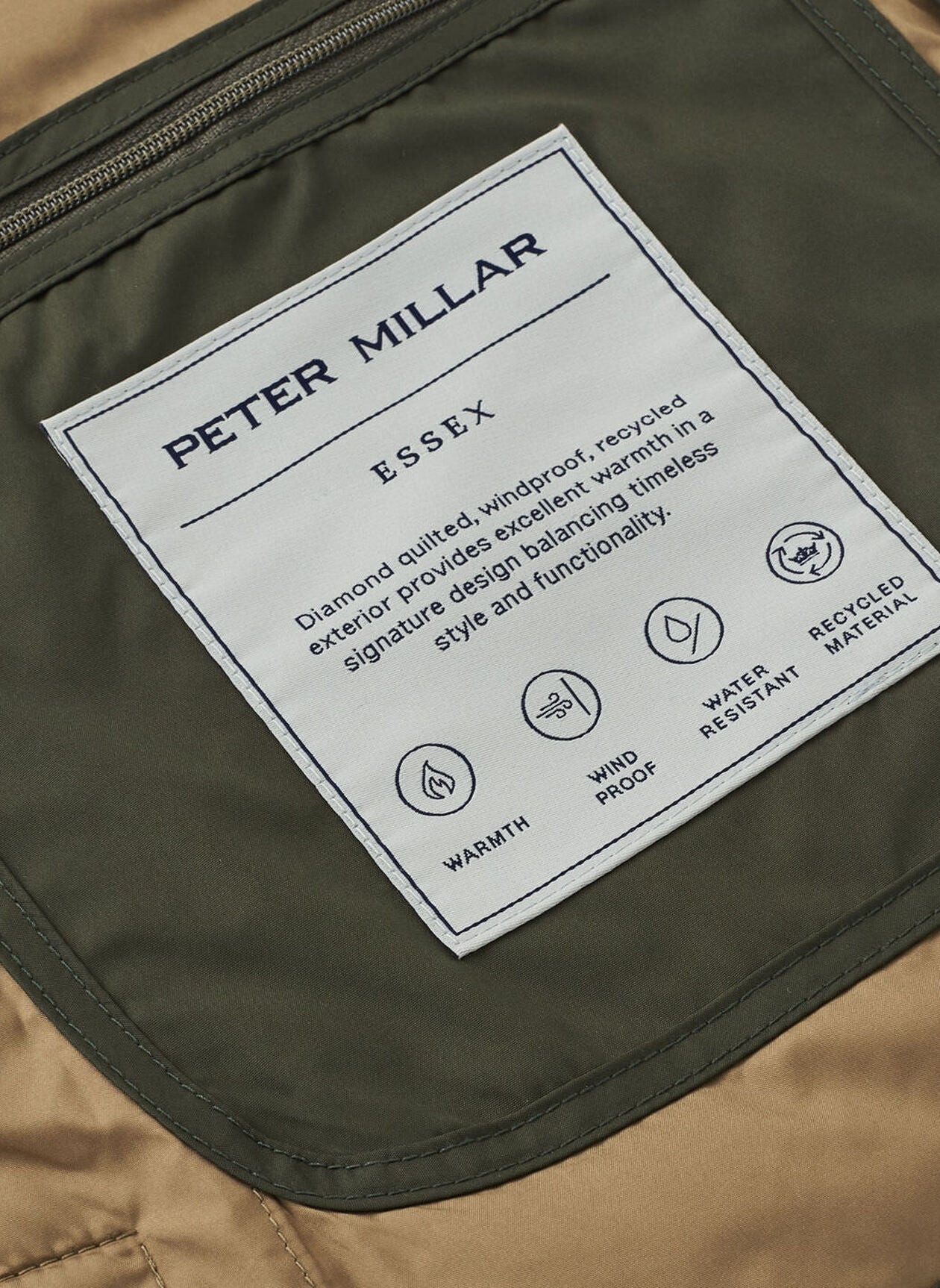 Essex Vest DARK OLIVE