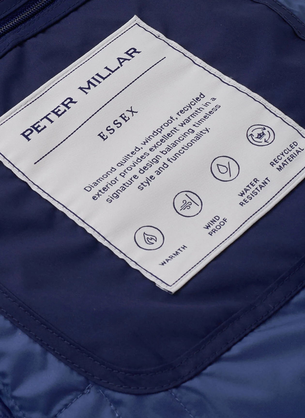 Essex Vest NAVY