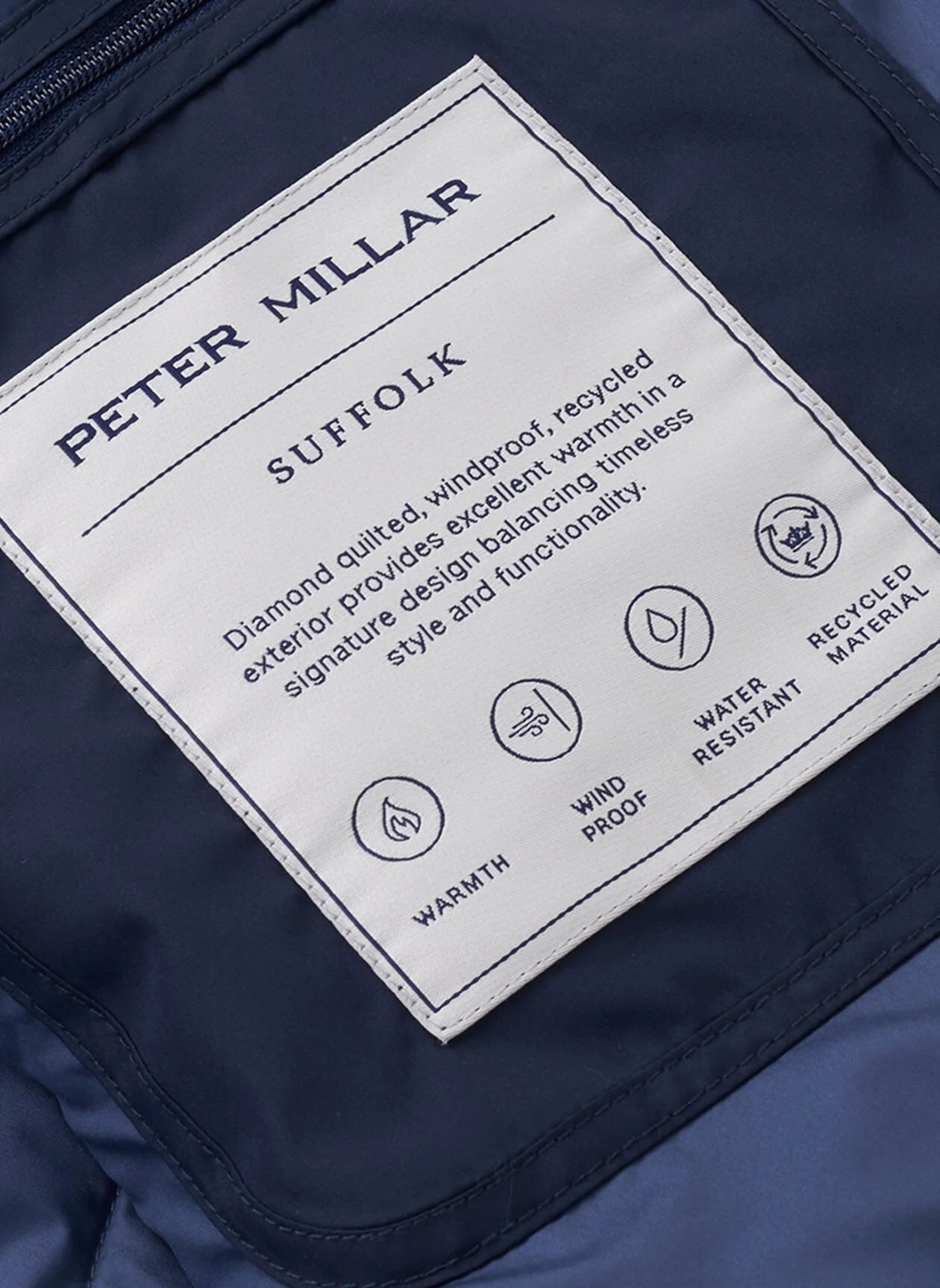 Suffolk Coat NAVY