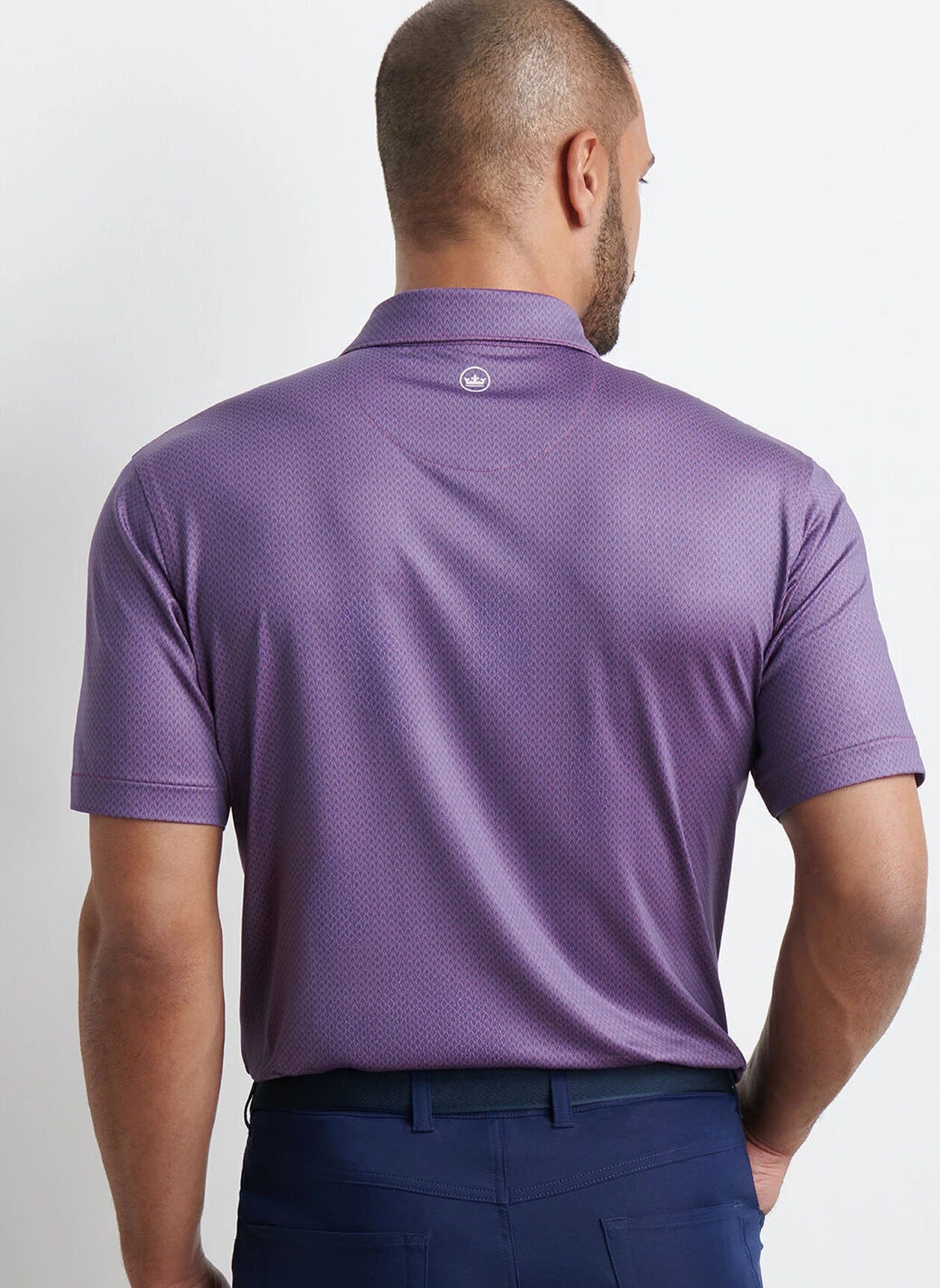 Abbott Performance Jersey Polo Rosewood