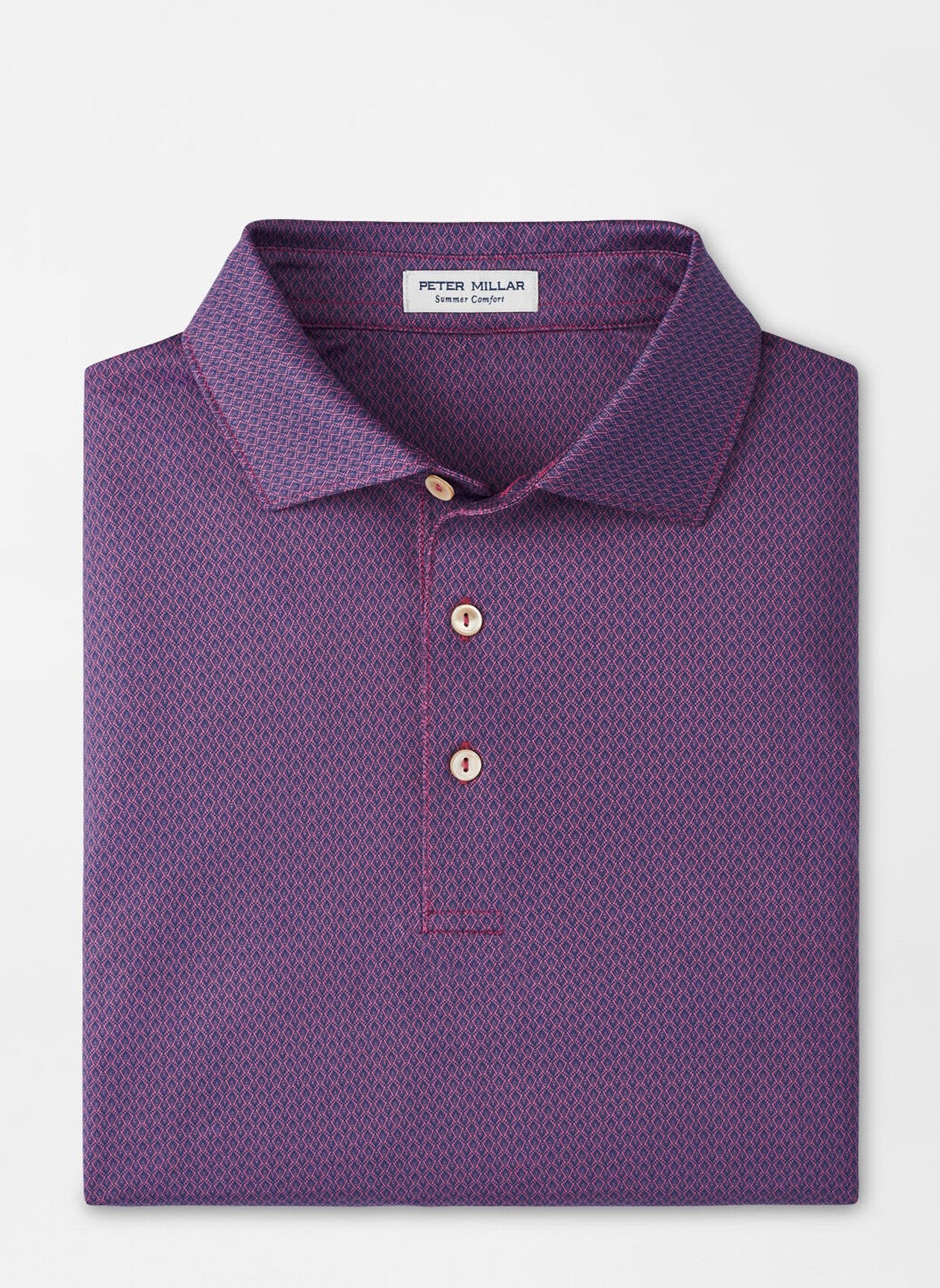 Abbott Performance Jersey Polo Rosewood