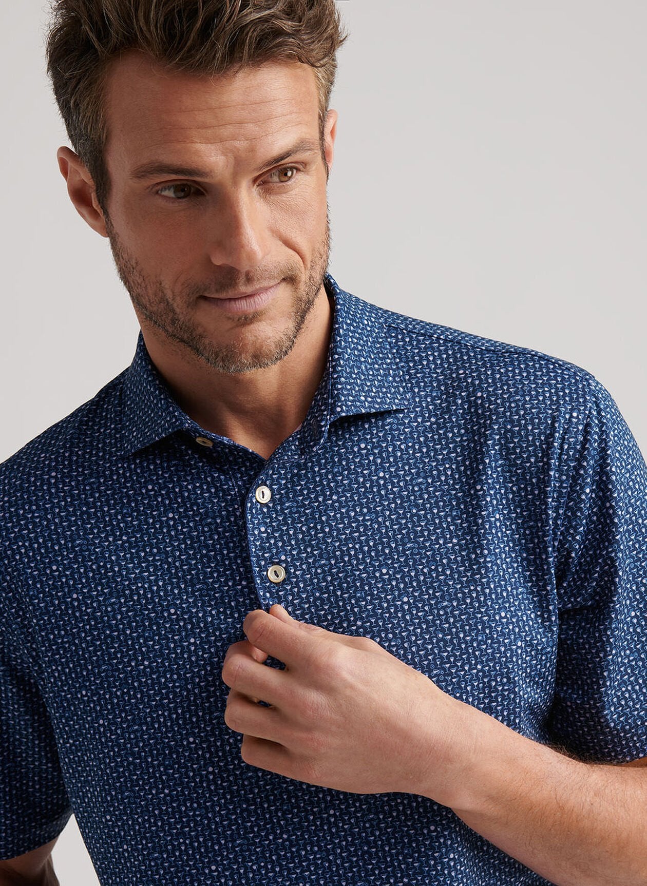 Sidecar Performance Jersey Polo NAVY