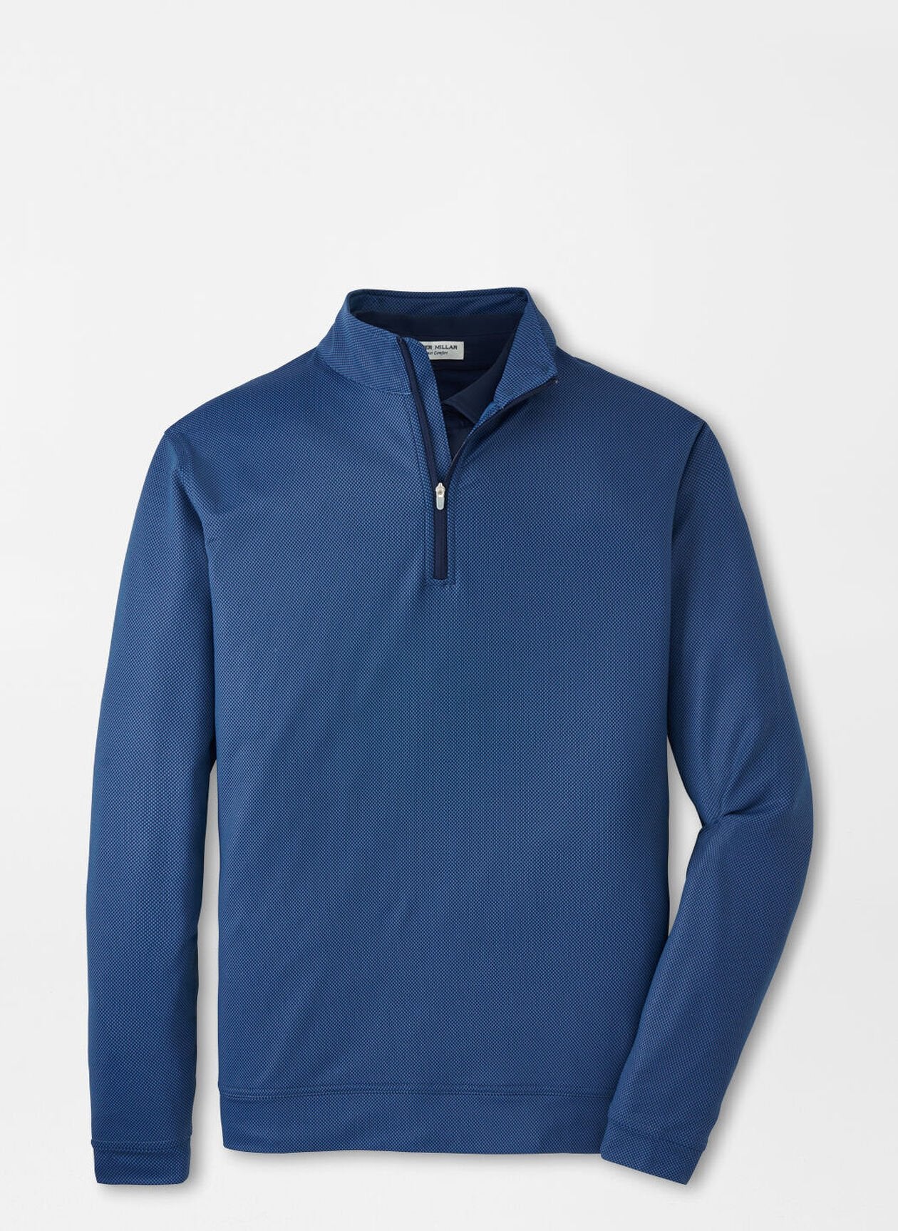 Perth Birdseye Performance Quarter-Zip Blue Haze