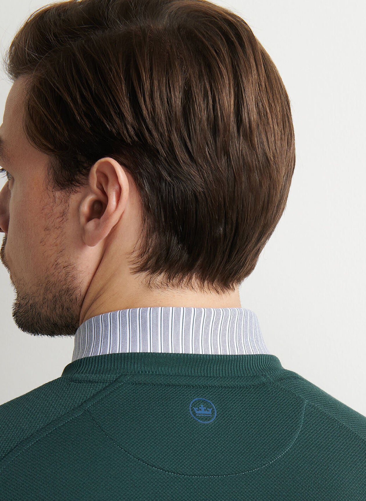 Cradle Piqué Performance Crewneck Nordic Pine
