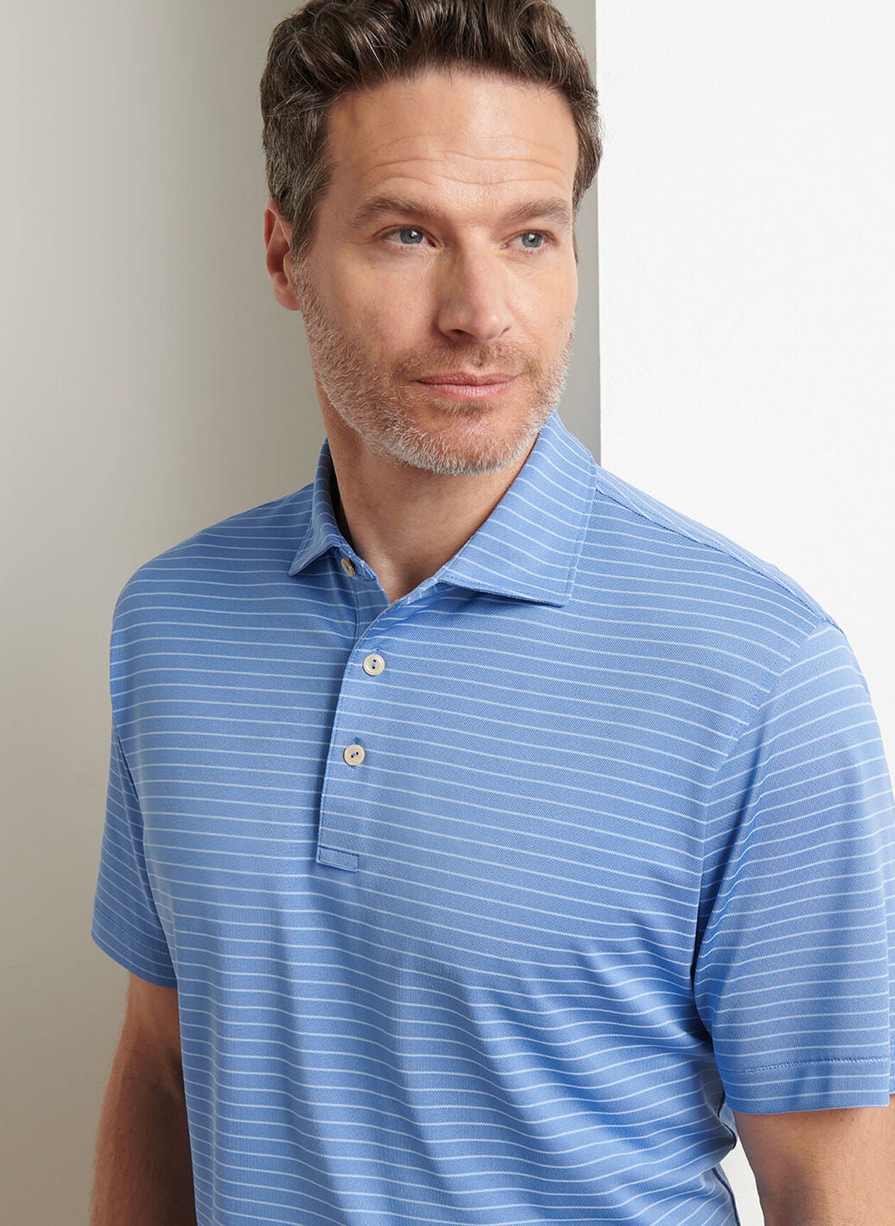 Winston Performance Mesh Polo Evening Tide