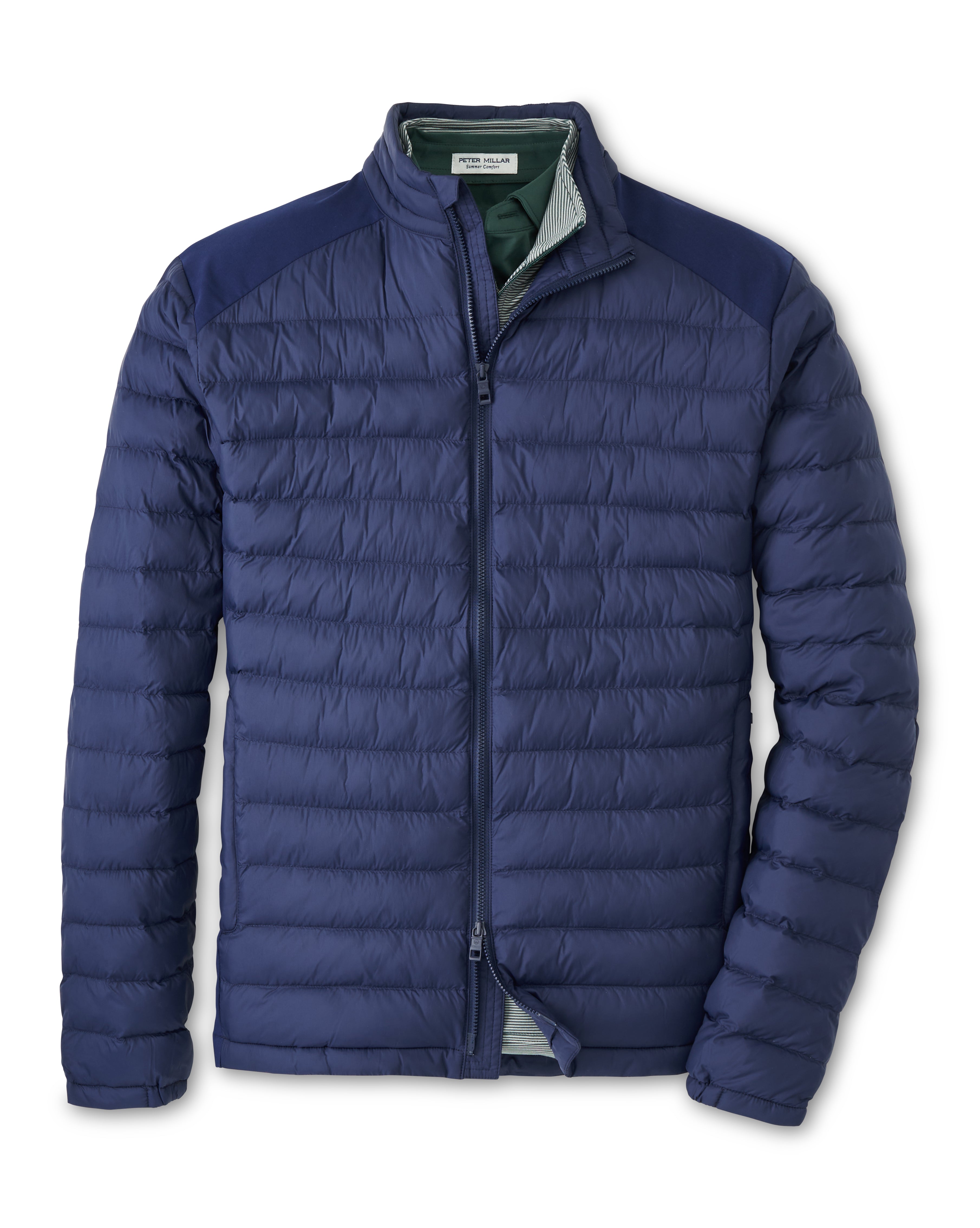 Apex Quilted Jacket Navy