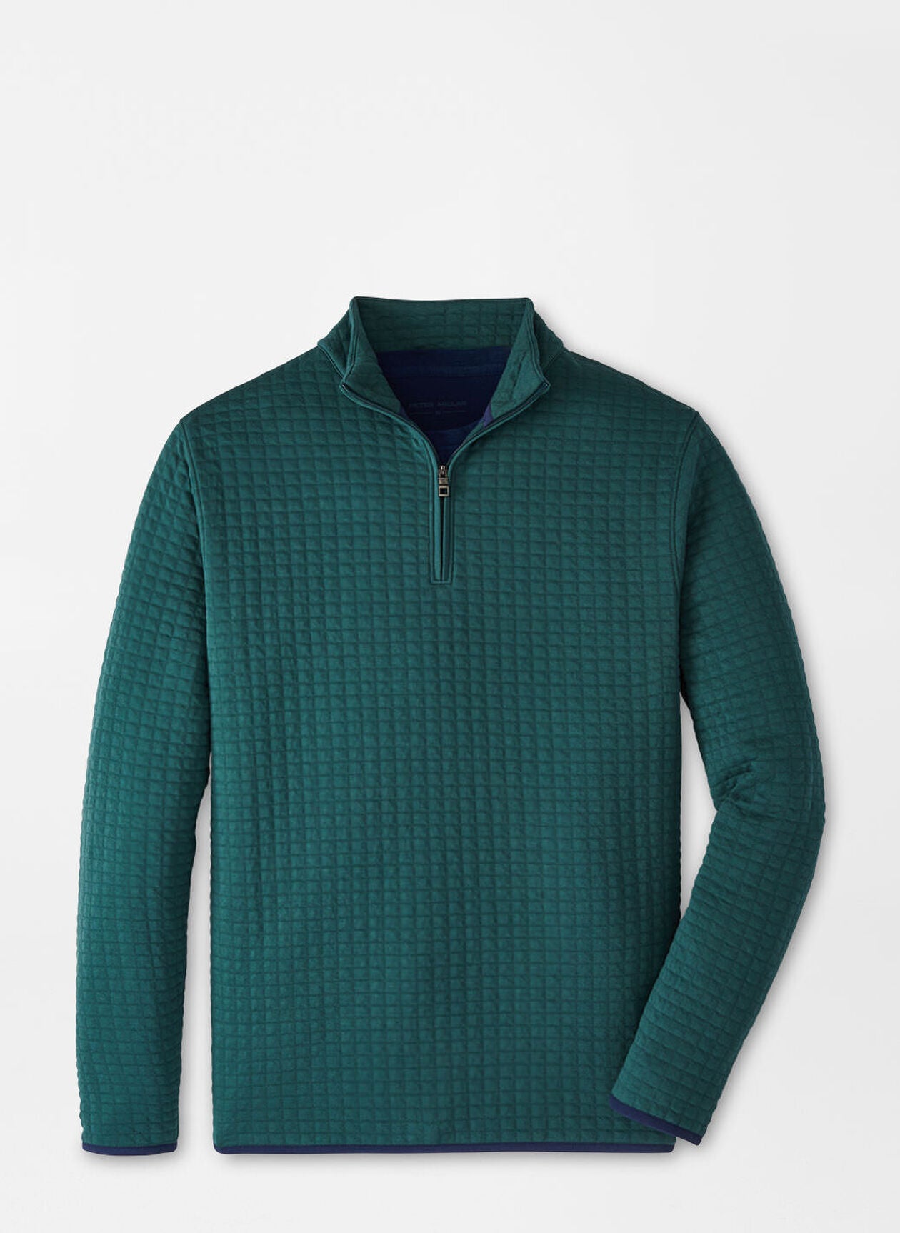 Quad Quilted Quarter-Zip Nordic Pine