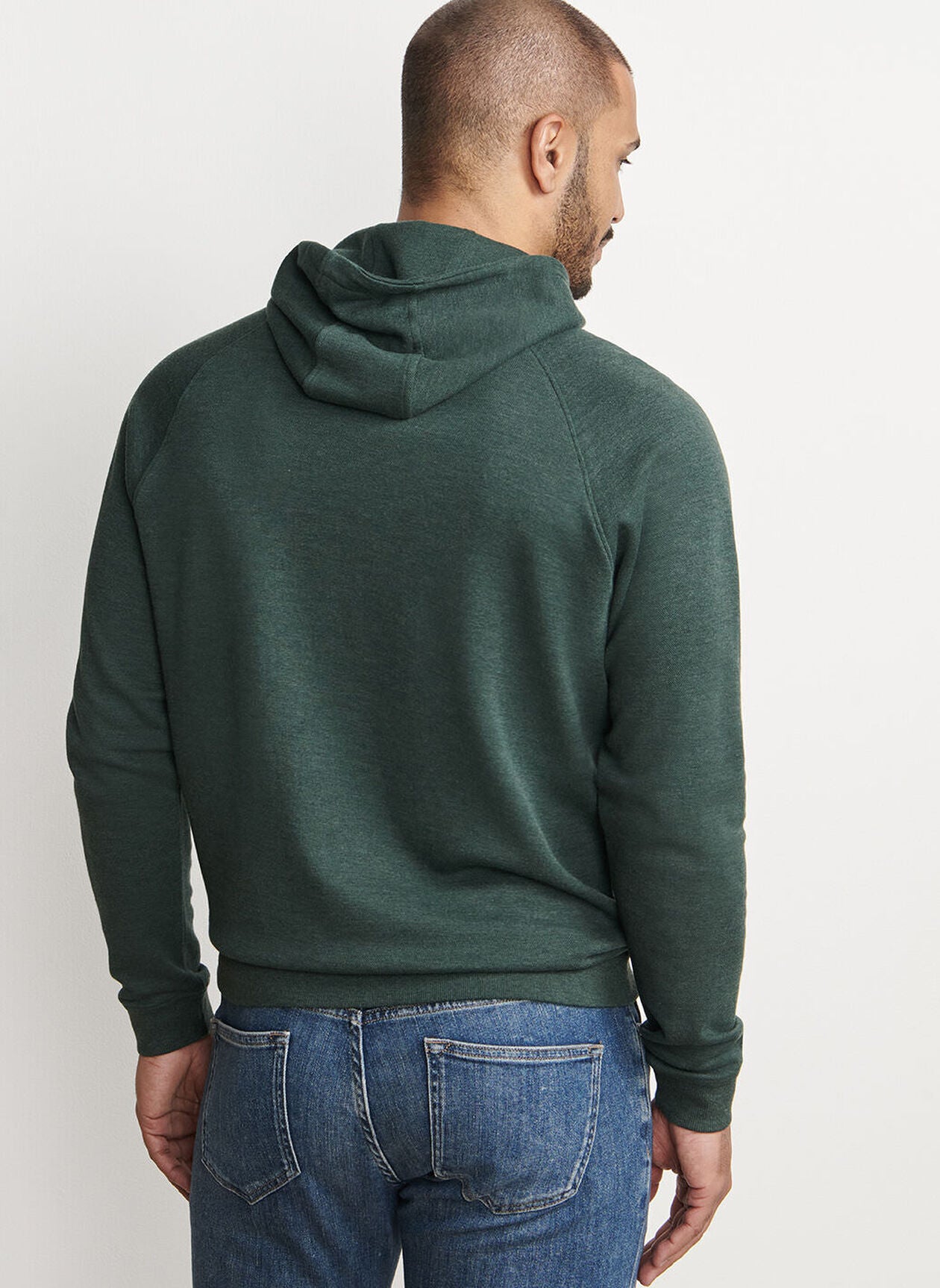 Crown Comfort Knit Hoodie Deep Verdant